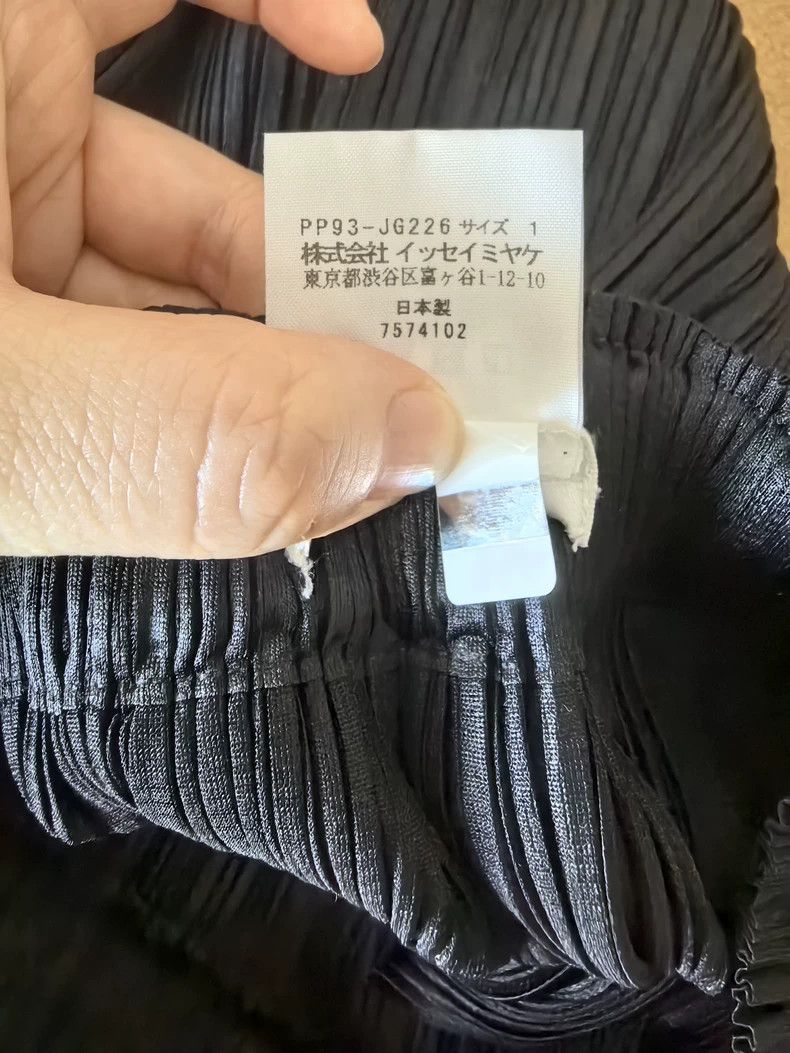 Issey Miyake Issey Miyake size:1 Black pleated skirt Size 31" - 6 Thumbnail