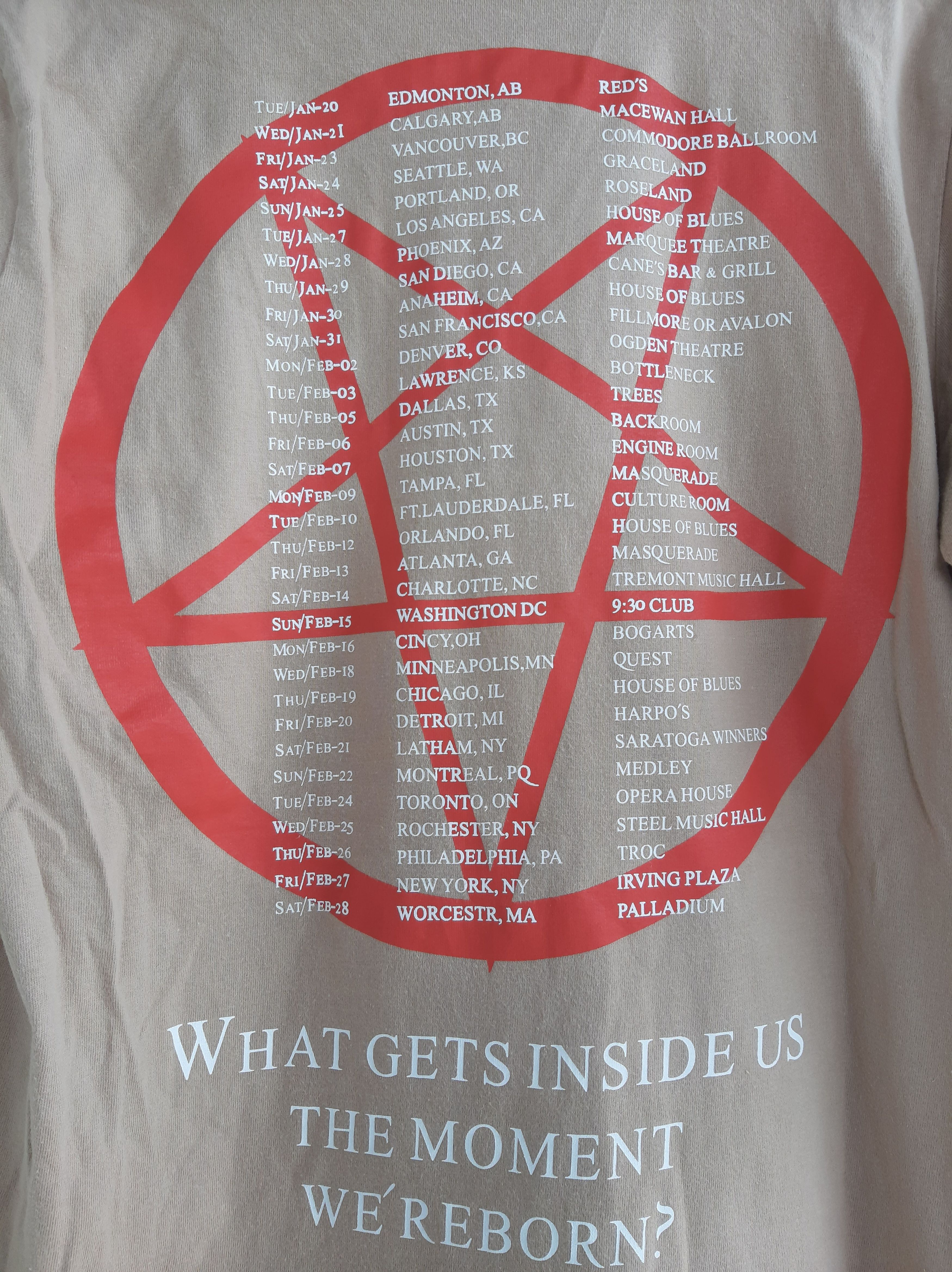 Band Tees × If Six Was Nine × Le Grande Bleu (L.G.B.) Moonspell band tour Longsleeve t shirt Size US M / EU 48-50 / 2 - 6 Thumbnail