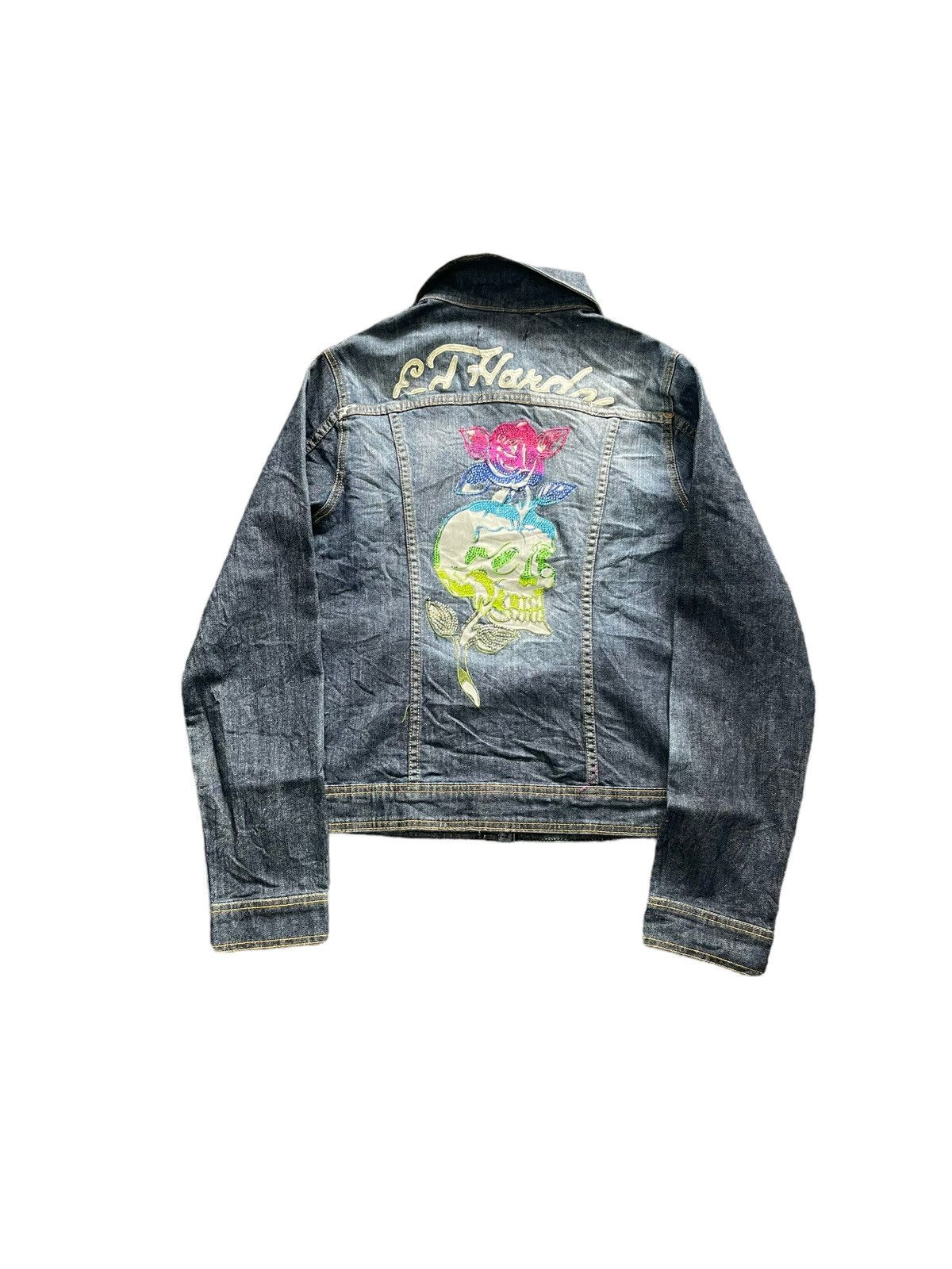 Ed Hardy Ed Hardy Christian Audiger Denim Jacket Size M / US 6-8 / IT 42-44 - 1 Thumbnail