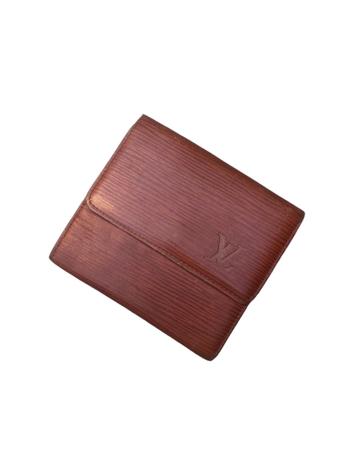 LOUIS VUITTON Malletier Vintage Epi Leather Bifold Wallet