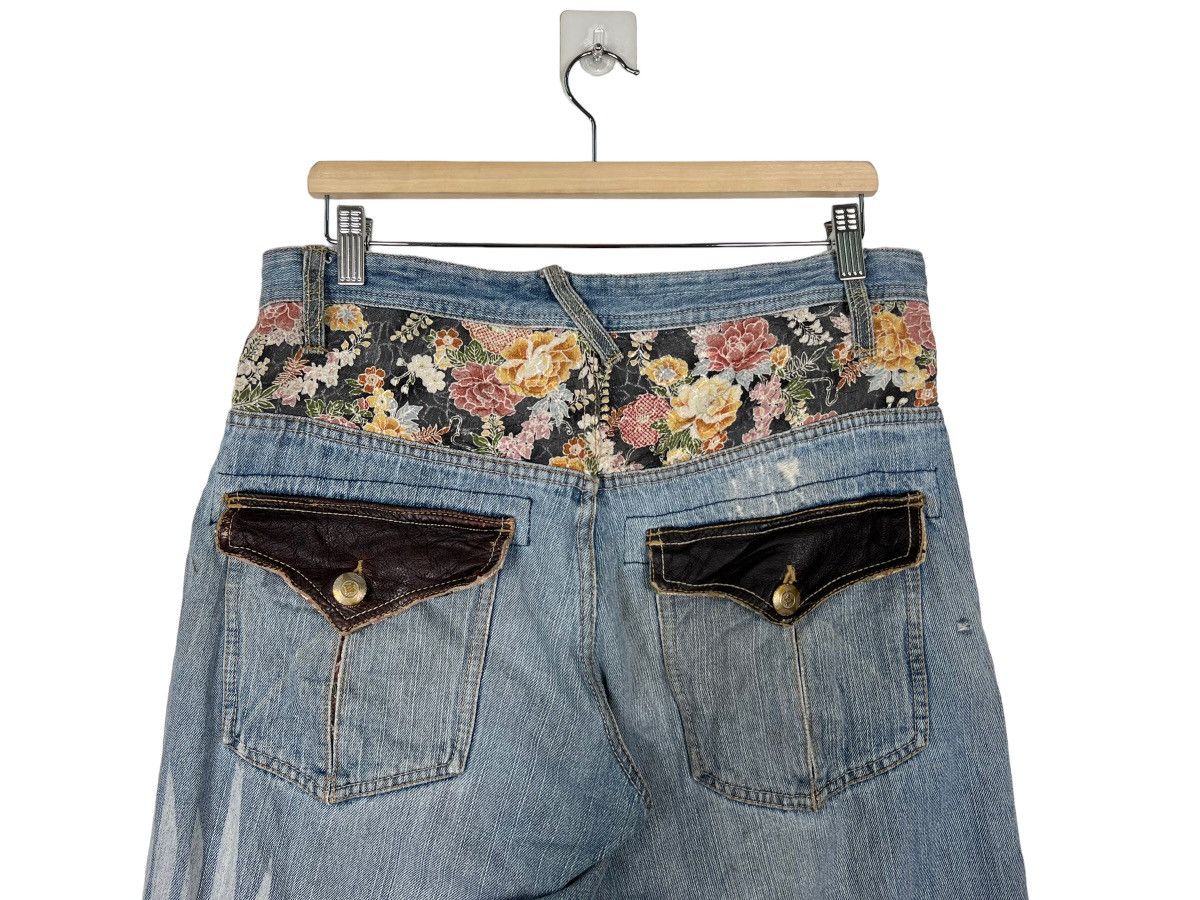 Japanese Brand 🔥 VINTAGE GUMU EMBROIDERY Size US 34 / EU 50 - 8 Thumbnail