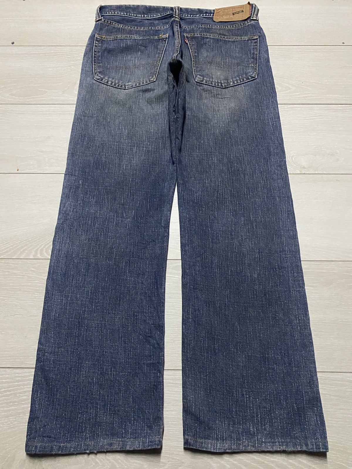 Japanese Brand Vintage Japanese Brand GL Heart Faded Wash Distressed Jeans Size US 34 / EU 50 - 2 Thumbnail