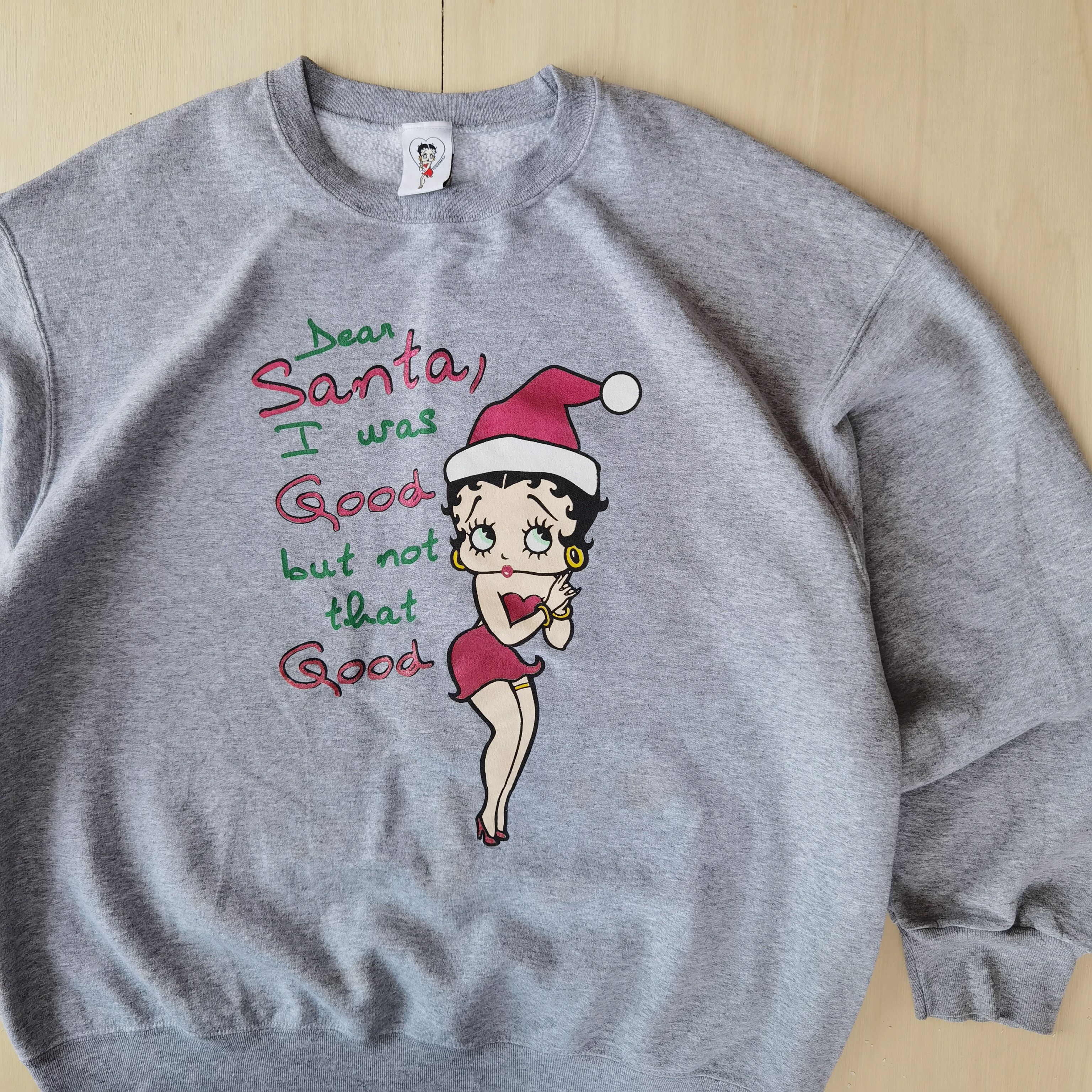 Vintage Betty boop sweatshirt 2004 Size US XL / EU 56 / 4 - 2 Thumbnail