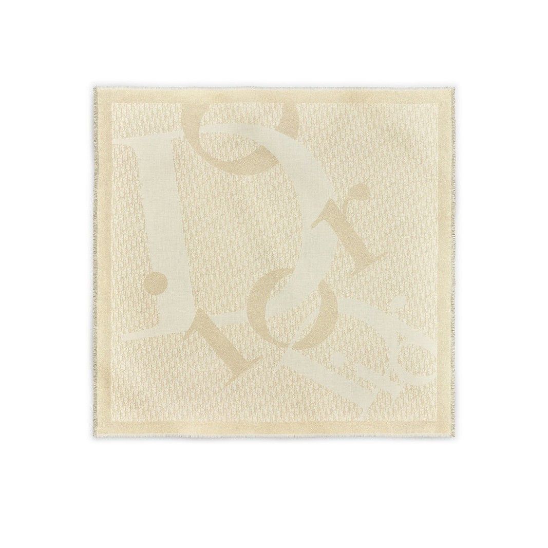 Dior DIOR $1000 Beige Infini Scarf New & Authentic Size ONE SIZE - 1 Preview