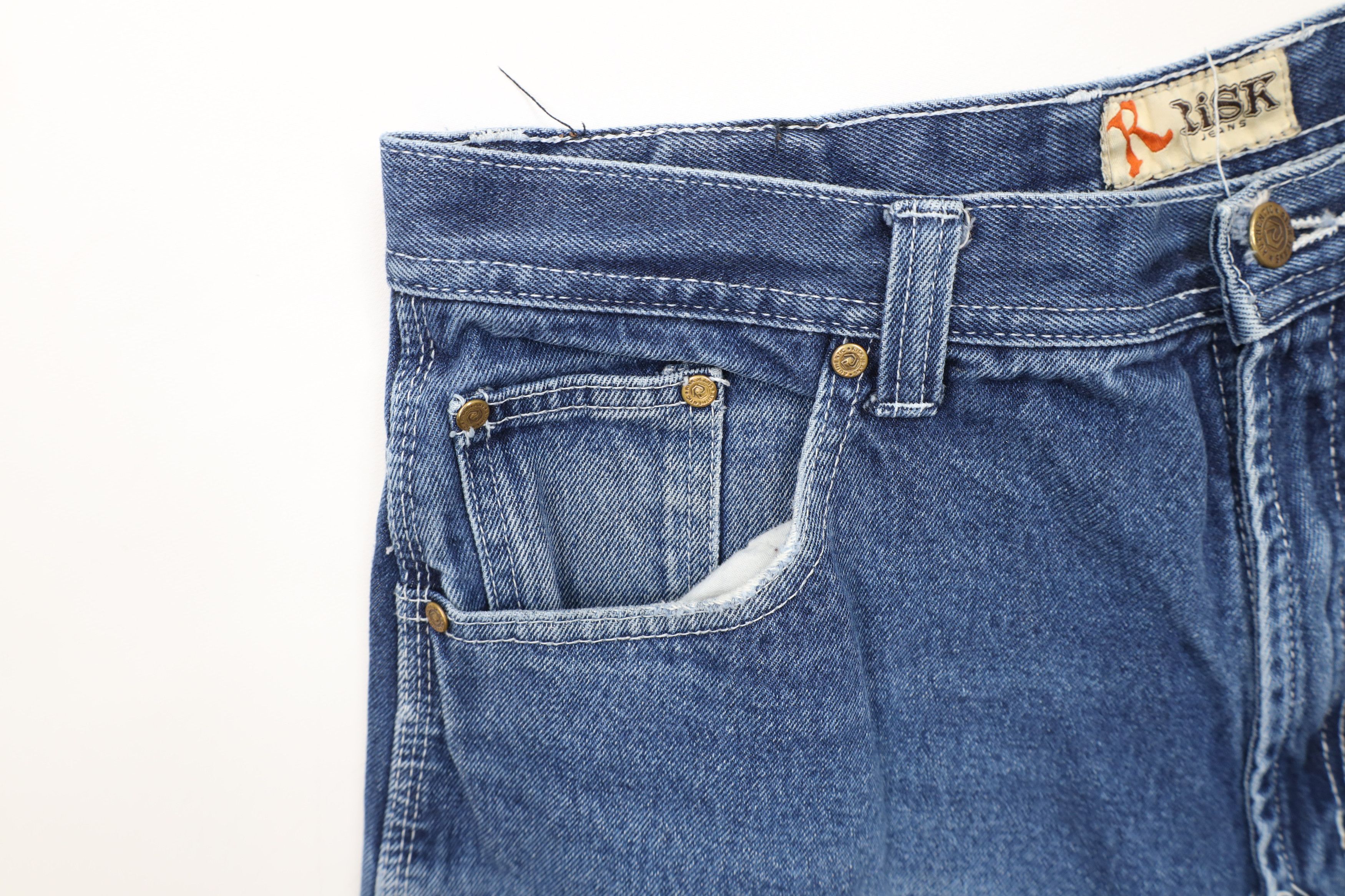 Vintage Vintage 90s Y2K Streetwear Wide Leg Denim Jeans Skateboard Size US 34 / EU 50 - 6 Thumbnail