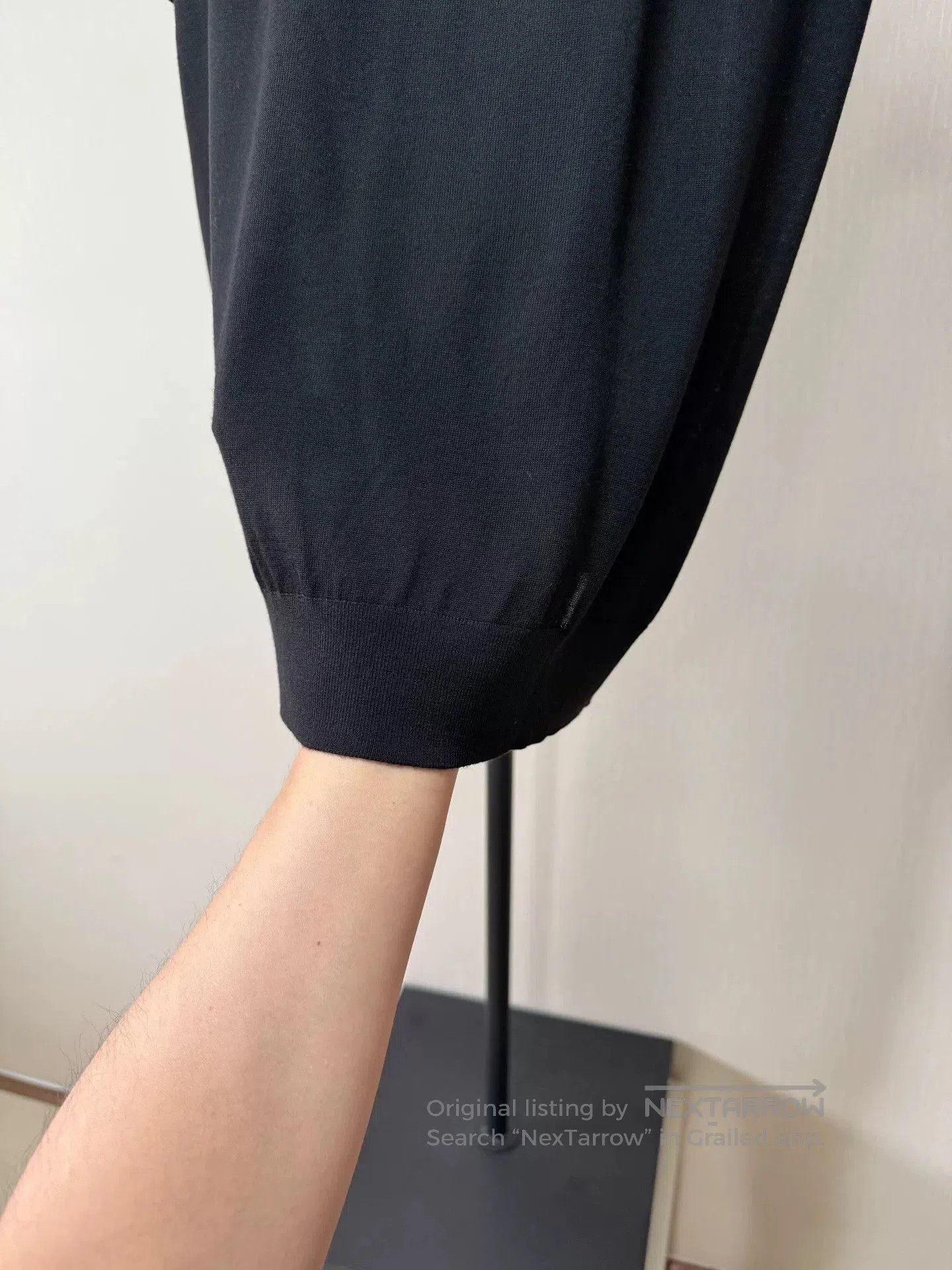 Ermenegildo Zegna ZEGNA Black Short-Sleeve T-shirt. Size US M / EU 48-50 / 2 - 4 Thumbnail