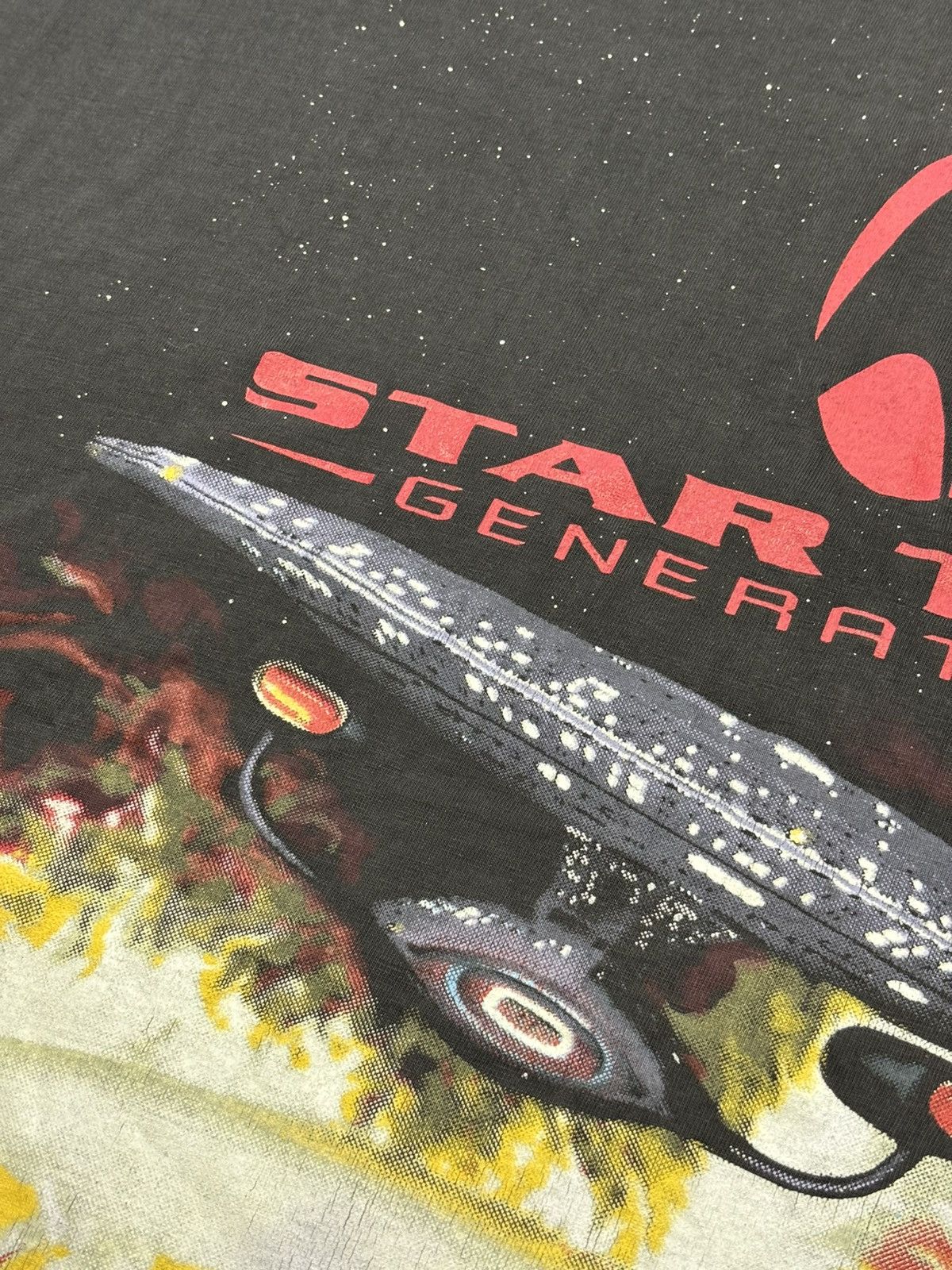 Vintage Vintage Star Trek Generations 1994 T-Shirt Paramount Pic 90s Size US M / EU 48-50 / 2 - 4 Thumbnail
