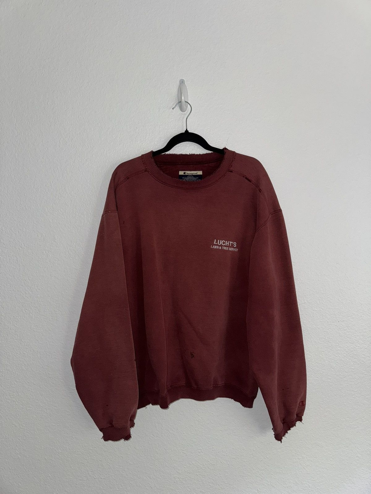 Champion Vintage Champion Luchts Sweatshirt Size US XL / EU 56 / 4 - 1 Thumbnail