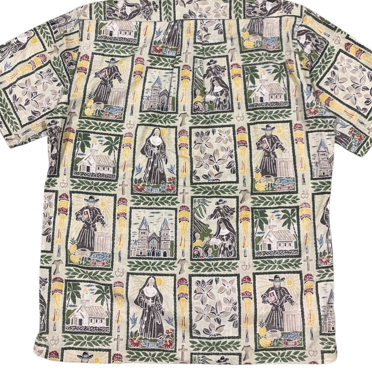 Reyn Spooner Reyn Spooner Dietrich Varez Father Damien Hawaiian Shirt Size US M / EU 48-50 / 2 - 7 Thumbnail