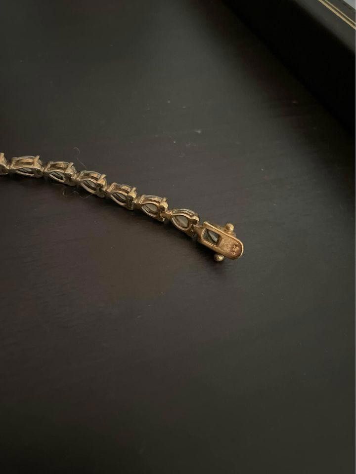 Designer Vintage 925 Teardrop Clasp Bracelet Size ONE SIZE - 6 Thumbnail