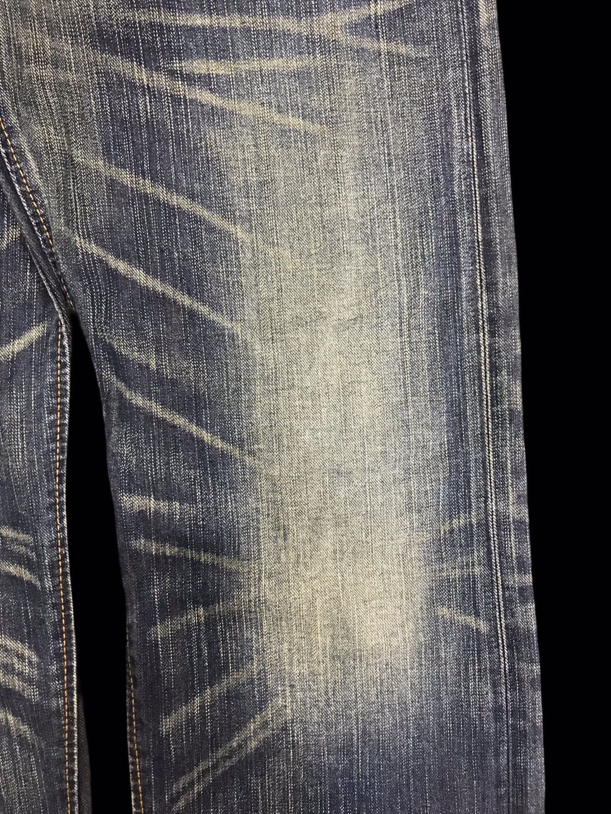 Edwin 💥90s Style💥EDWIN 403XV INSANE FADES MUDWASH REG DENIM F412 Size US 32 / EU 48 - 6 Thumbnail