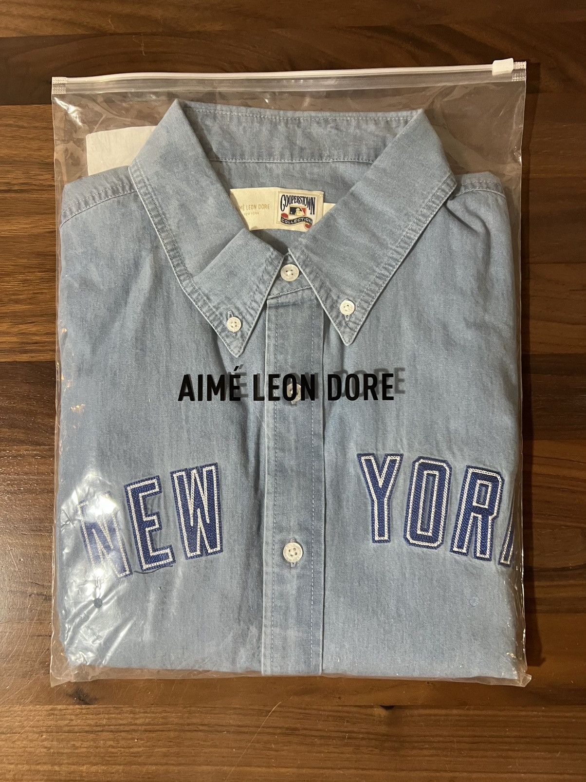 Aime Leon Dore Aime Leon Dore ALD / New York Mets Chambray Shirt Size US L / EU 52-54 / 3 - 12 Thumbnail