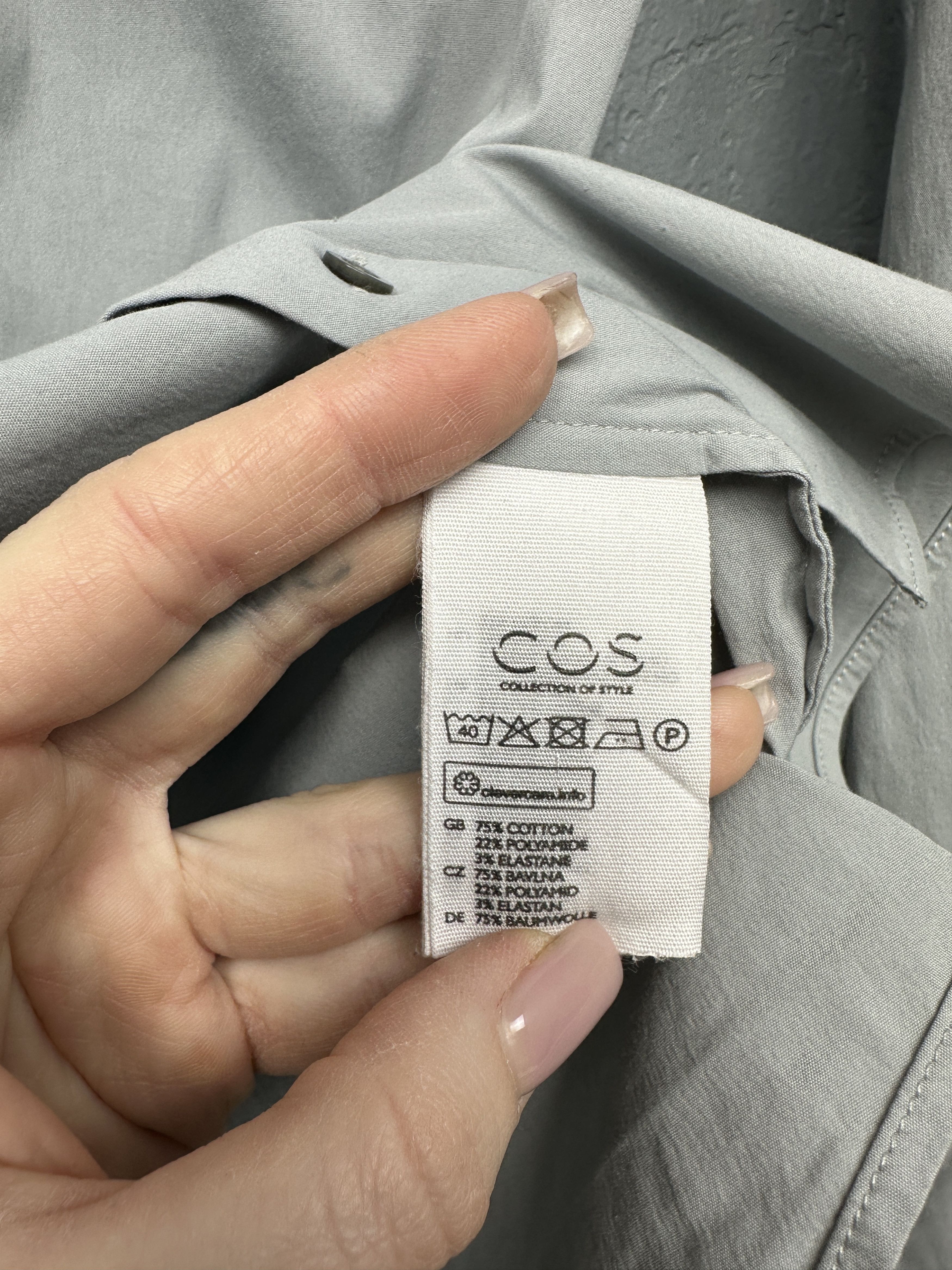 Cos Cos Womens Long Sleeve Shirt Size S / US 4 / IT 40 - 4 Thumbnail