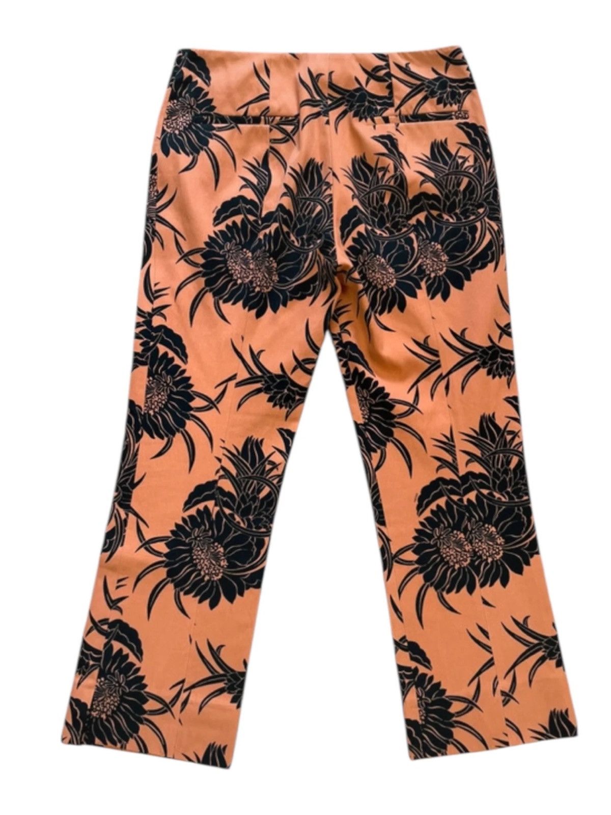 Prada Prada SS14 Tropical Flower Print Trousers Size 26" / US 2 / IT 38 - 2 Thumbnail