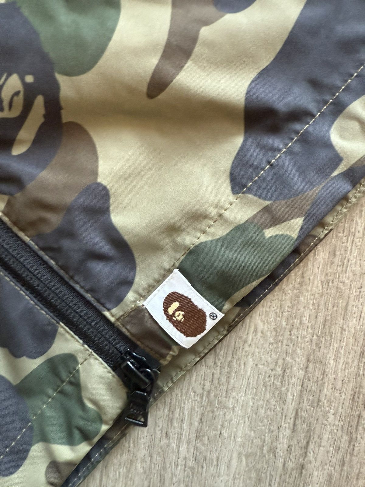 Bape Bape Green Camo Shark Windbreaker Size US L / EU 52-54 / 3 - 5 Thumbnail