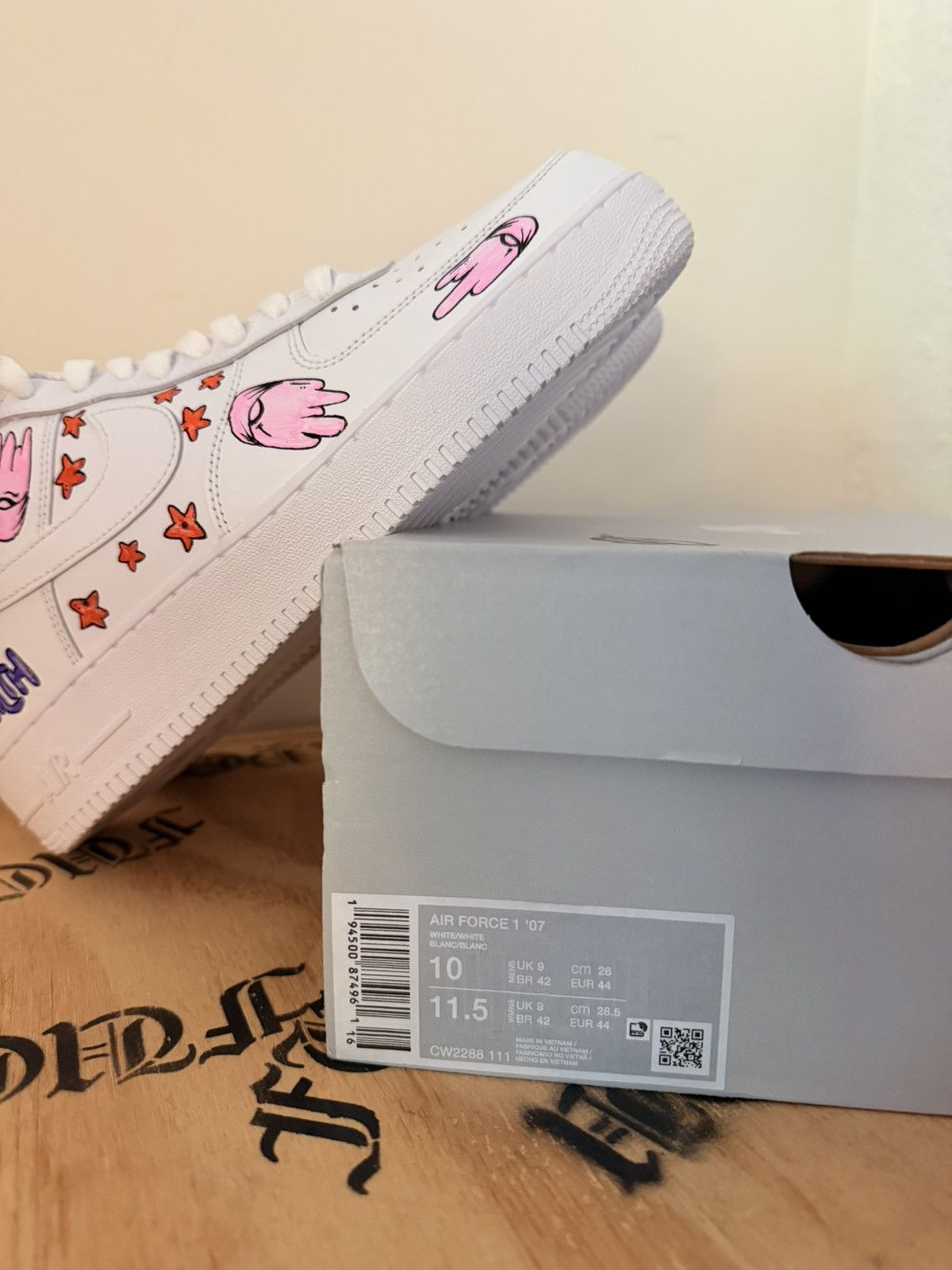 Matty Boy Matty Boy Air Force One Ghost 1 of 1 Size US 10 / EU 43 - 11 Thumbnail
