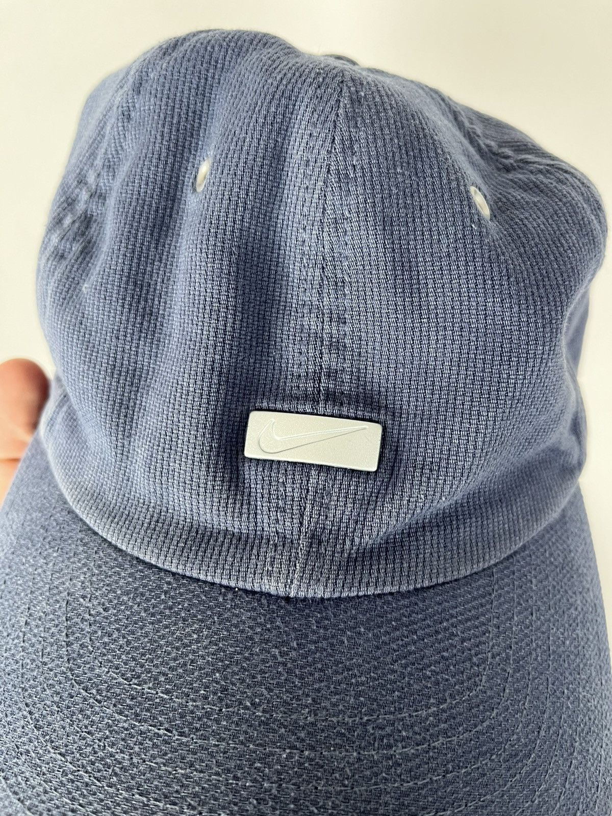 Nike × Vintage Nike Vintage Retro Y2K Streetwear Metal Logo Cap Hat Size ONE SIZE - 6 Thumbnail