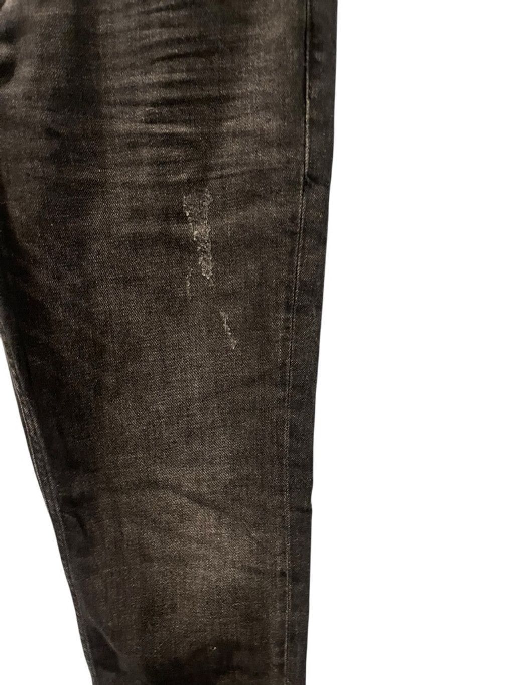 Allsaints AllSaints Rex Button Fly Black Jeans Men's Size 30x29 Size US 30 / EU 46 - 7 Thumbnail