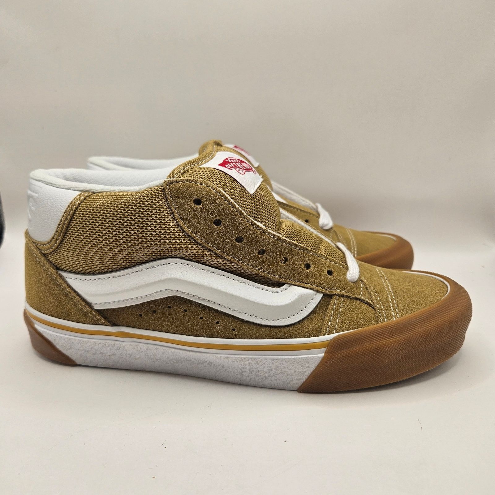 Vans VANS WOMEN'S 8 KNU MID KHAKI GUM SKATEBOARDING SHOES NWOB Size US 8 / IT 38 - 5 Thumbnail