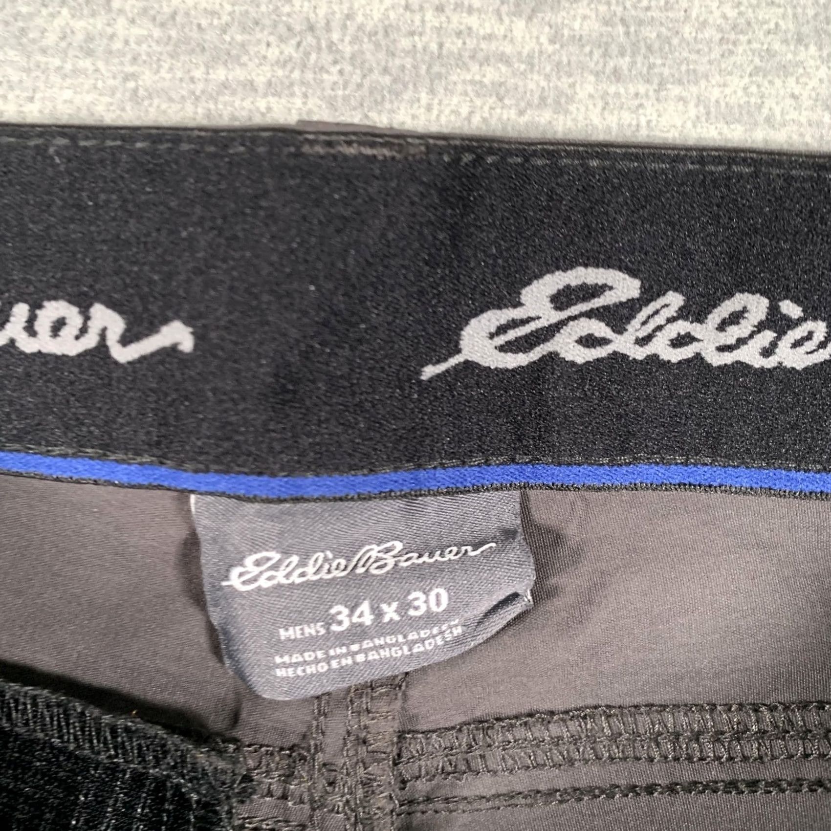 Eddie Bauer Eddie Bauer Pants Mens 34x29 Gray Stretch Nylon Hiking Zip Pocket Outdoor Travel Khakis Straight Leg Mens Mens 34 Gray Size US 34 / EU 50 - 5 Thumbnail