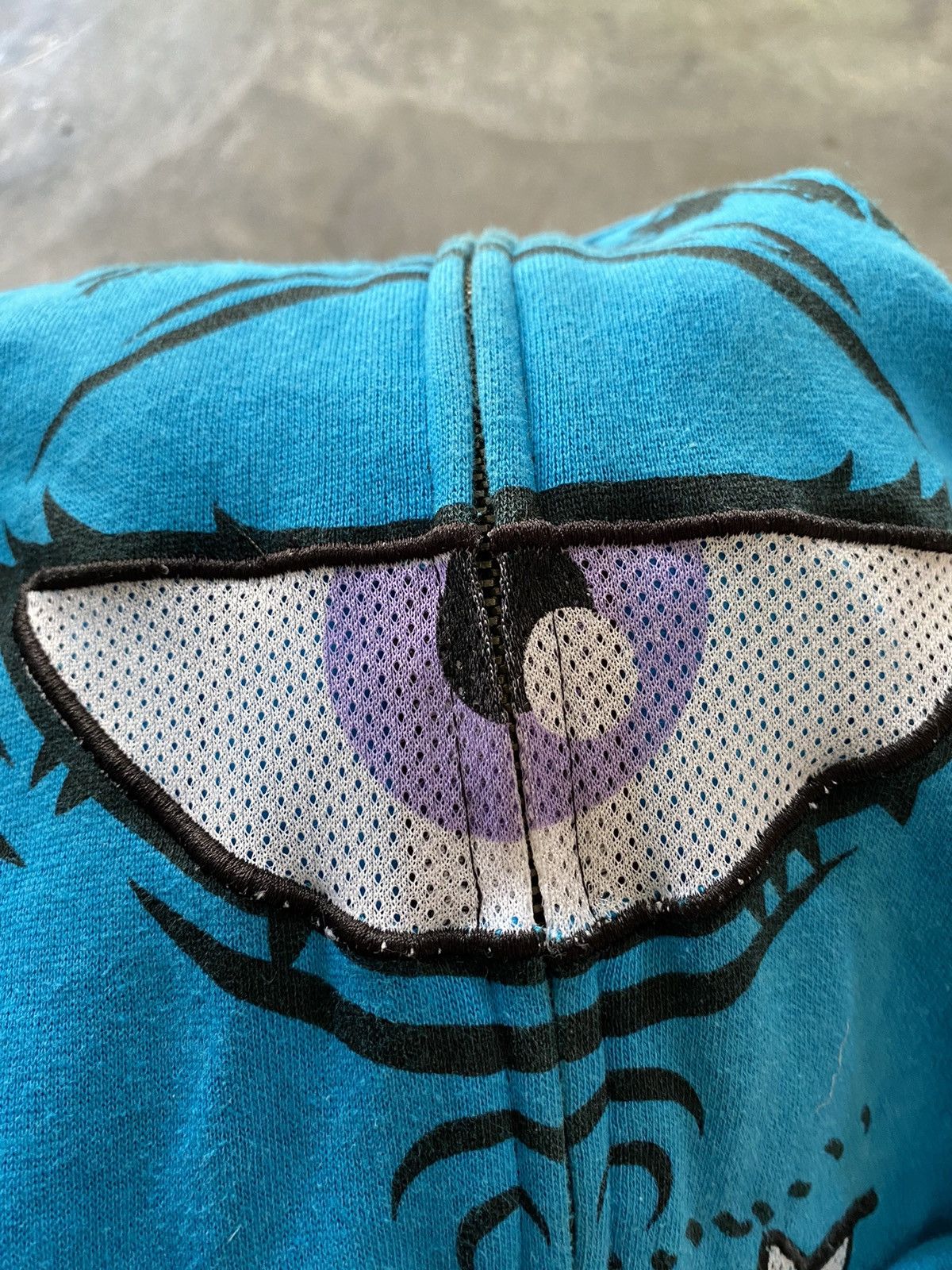 Japanese Brand 2000s Volcom gimp one eye hoodie Size US L / EU 52-54 / 3 - 11 Thumbnail