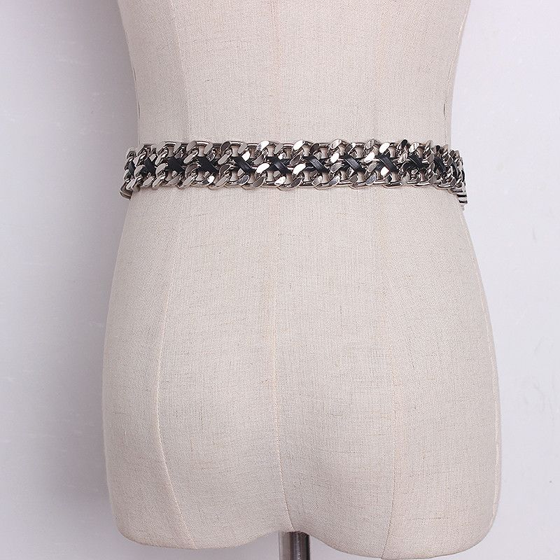 Vintage Twisted Metal Chain Belts Size ONE SIZE - 8 Thumbnail