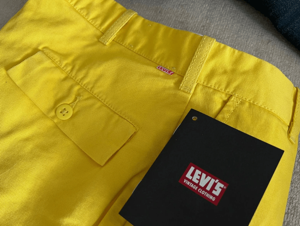 Levi's 1959 Spikes White's Speed Shop Chinos - LVC Size US 32 / EU 48 - 3 Thumbnail