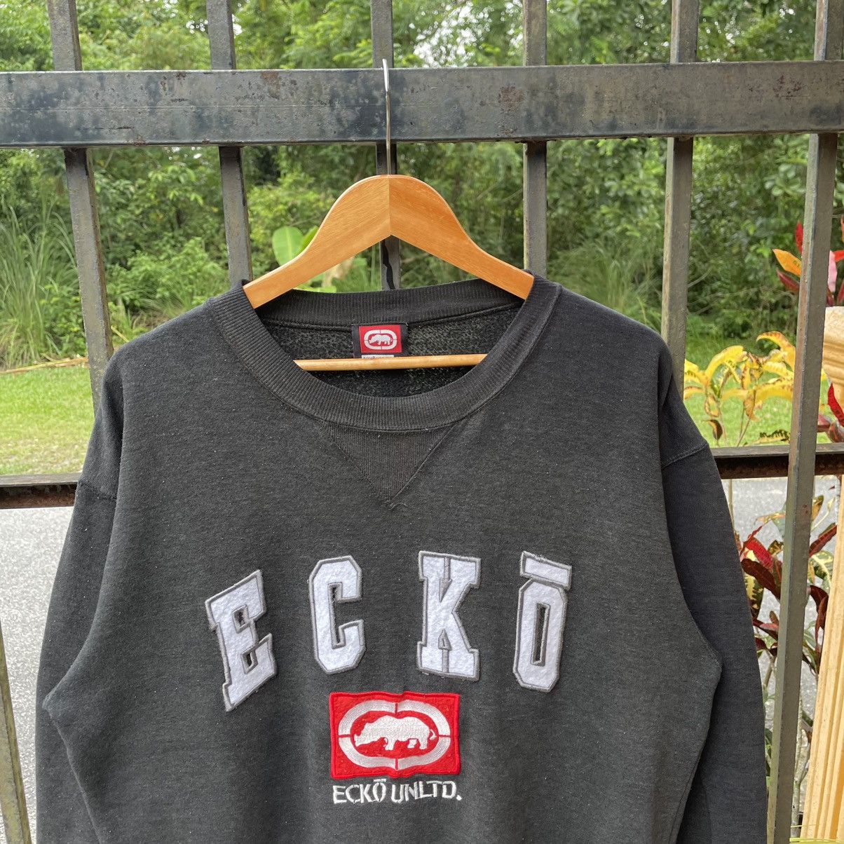Ecko Unltd. 🔥Vintage 90s Ecko Unltd Big Logo Skateboard Sweatshirts Size US M / EU 48-50 / 2 - 4 Thumbnail