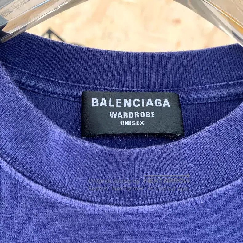 Balenciaga Balenciaga Logo Printed Round Neck Short Sleeve T-Shirt Size US S / EU 44-46 / 1 - 2 Thumbnail