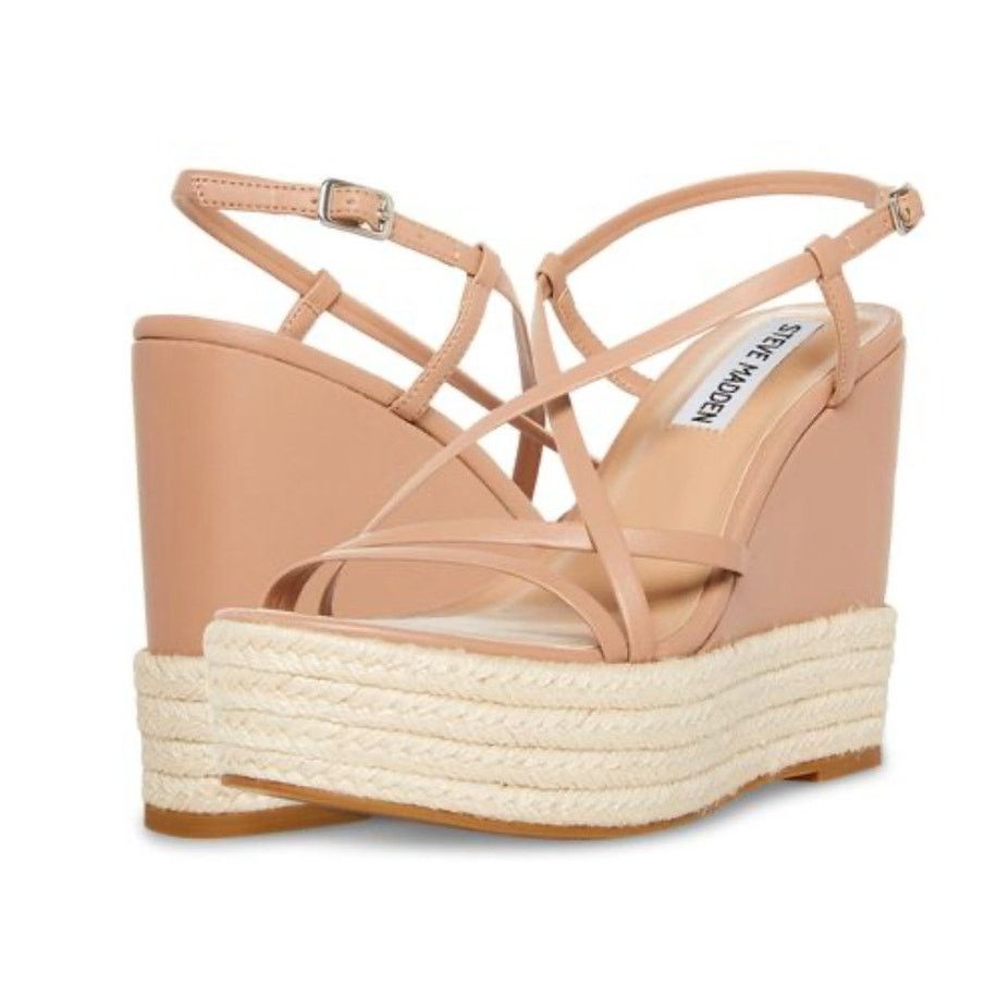 Steve Madden STEVE MADDEN Womens NEW Whitlee Wedge Sandals / Size 9.5 Size US 9.5 / IT 39.5 - 1 Thumbnail