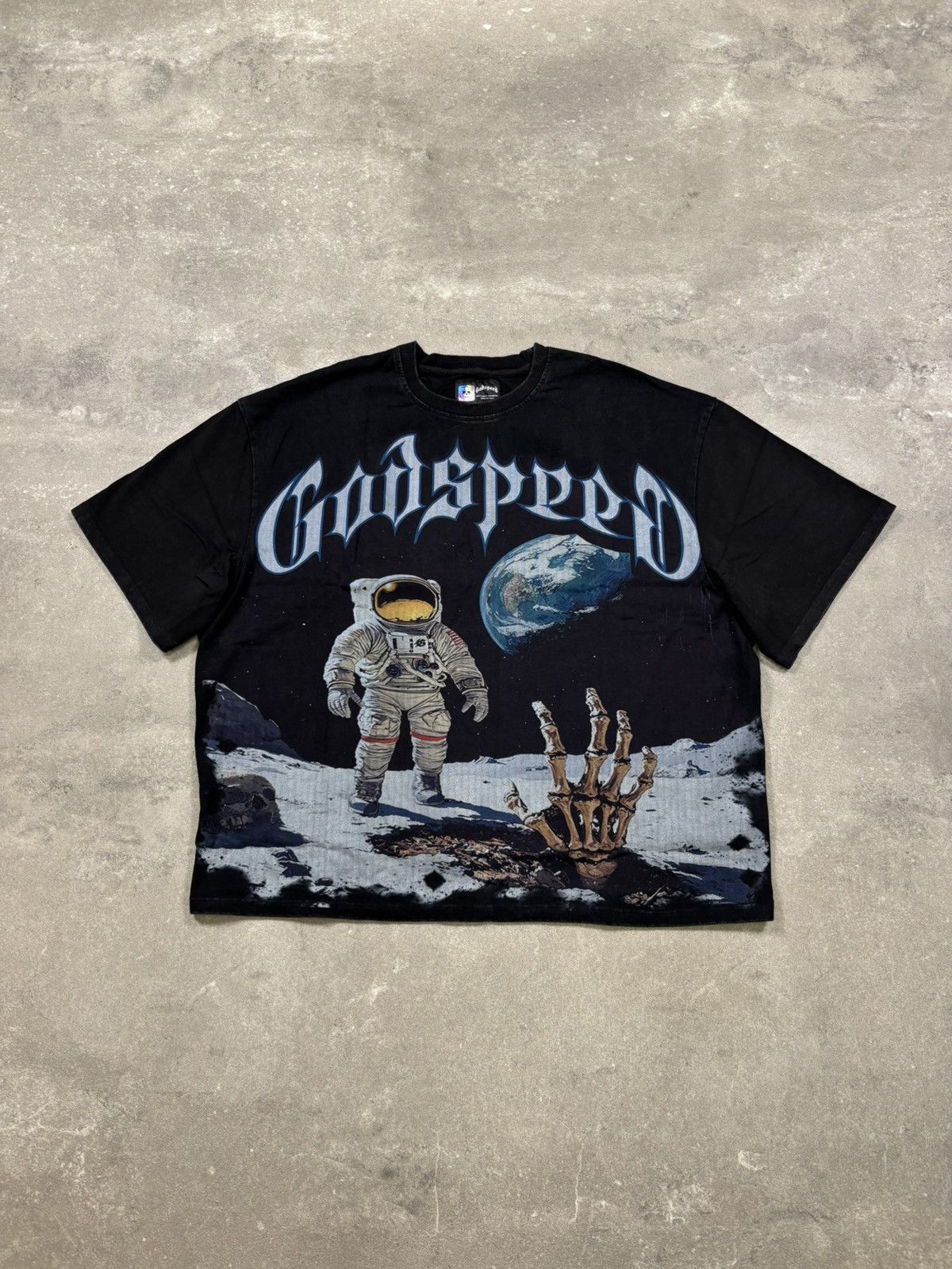 Godspeed Godspeed First Contact T-Shirt, Washed Black Size US XXL / EU 58 / 5 - 1 Thumbnail