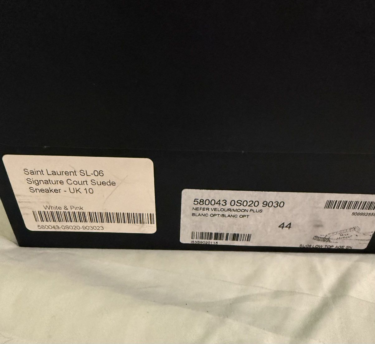 Saint Laurent Paris Saint Laurent SL-06 Court Suede Sneaker 44 Size US 11 / EU 44 - 6 Thumbnail