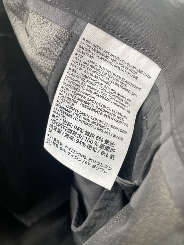 Veilance ARCTERYX VEILANCE Indisce Graphite Gray Nylon Pants Size US 36 / EU 52 - 21 Thumbnail