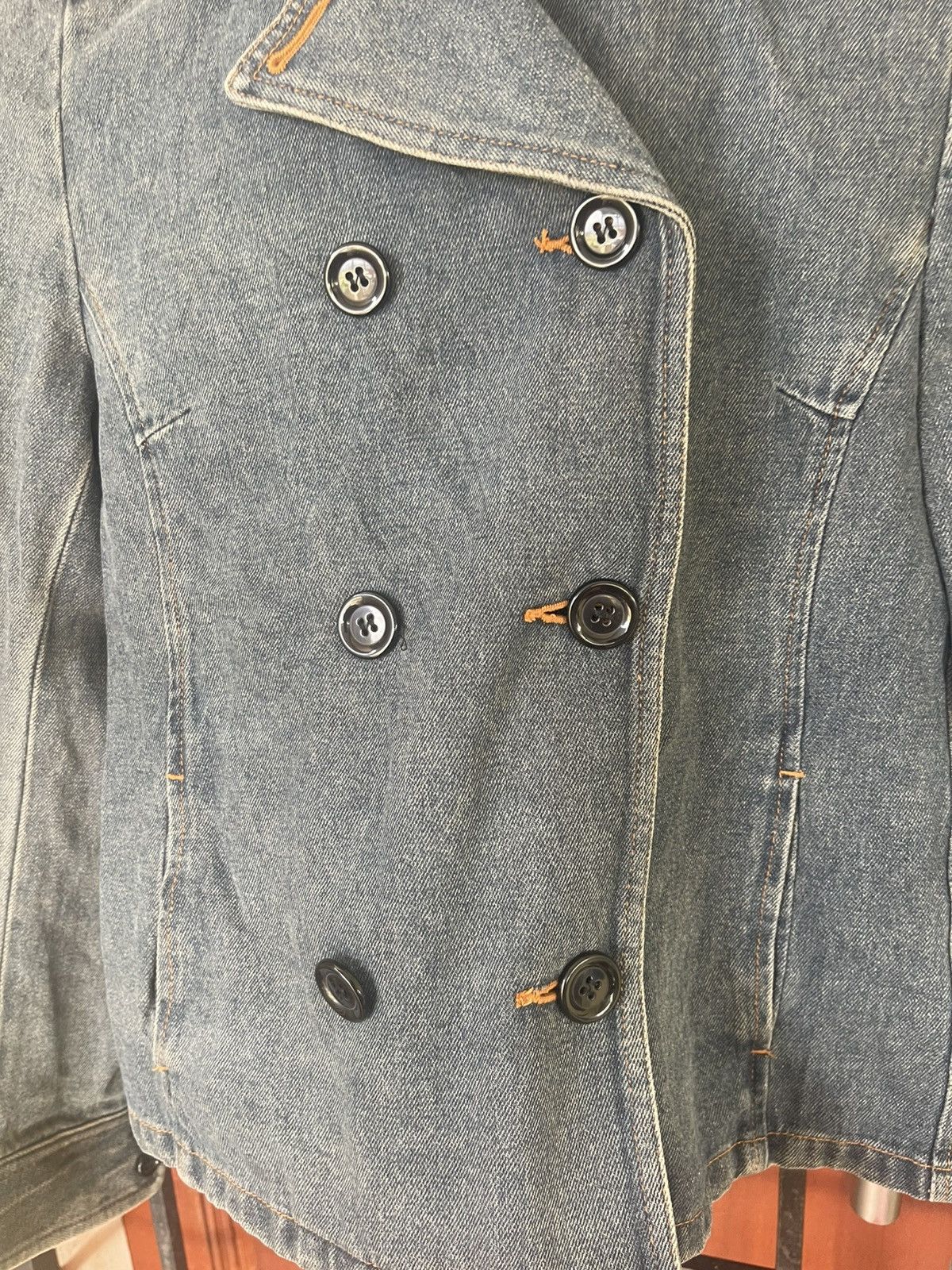Japanese Brand × Michel Klein × Vintage Nice DENIM JACKET BY MK KLEIN Size S / US 4 / IT 40 - 3 Thumbnail