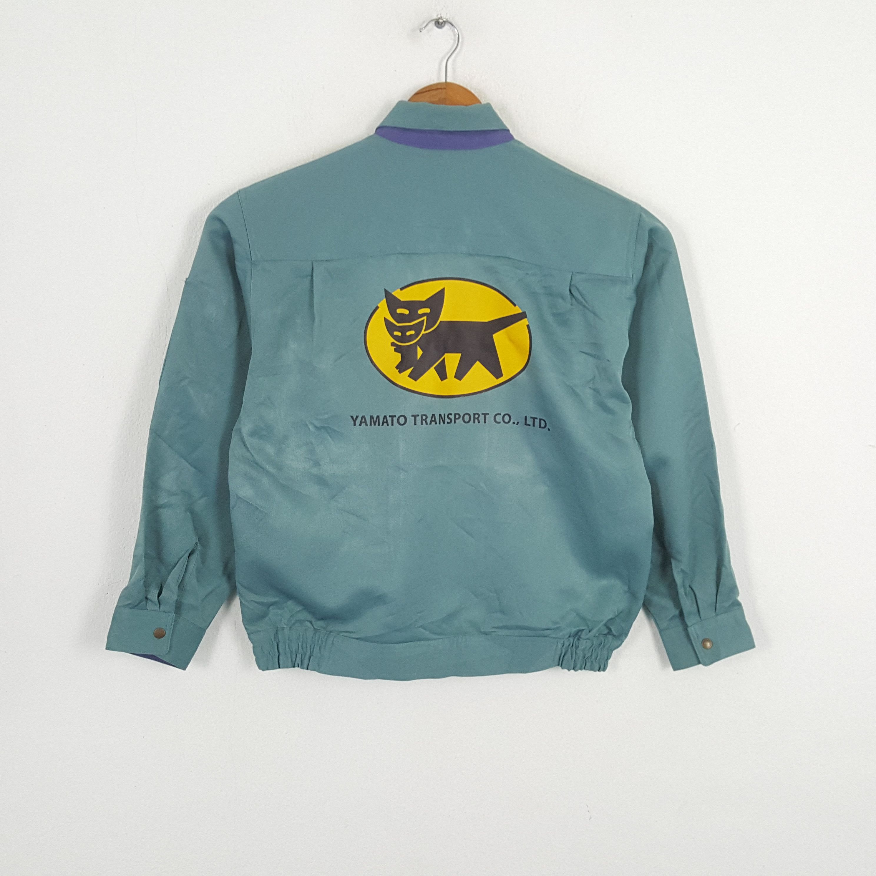Vintage Vintage YAMATO TRANSPORTS Japanese Racing Custom Jacket Size US S / EU 44-46 / 1 - 1 Thumbnail