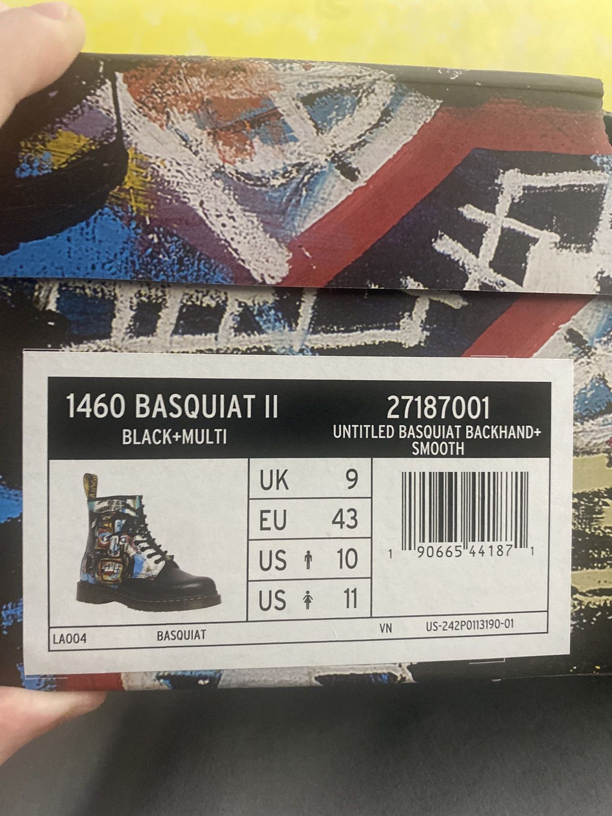 1460 Basquiat II high tops