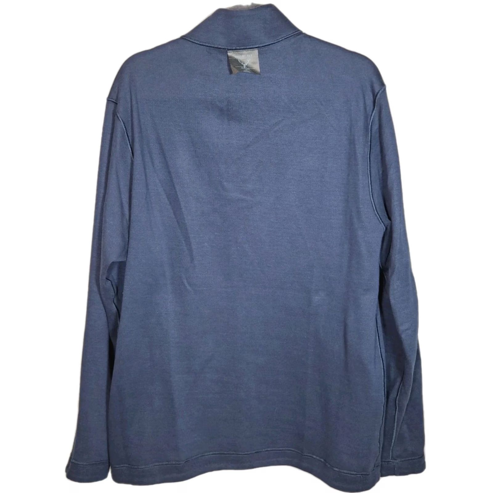 Vintage Nicoby Melange Textured Reversible 1/4 Zip Sweater Pullover Gray / Blue Men's L Shirt Size US L / EU 52-54 / 3 - 5 Thumbnail