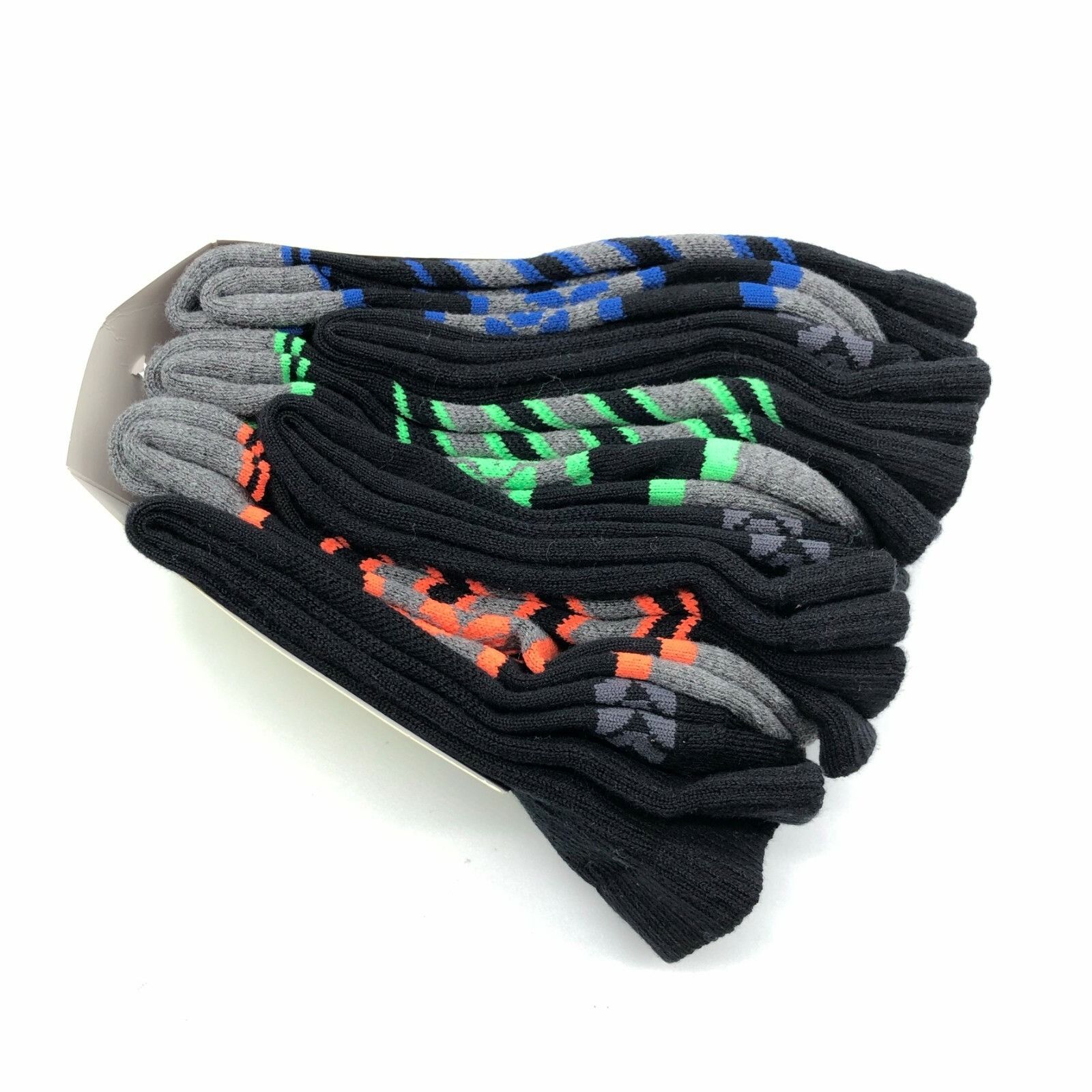 Other All in Motion Womens Crew Socks Arch Support Cushioning Blac Size ONE SIZE - 3 Thumbnail