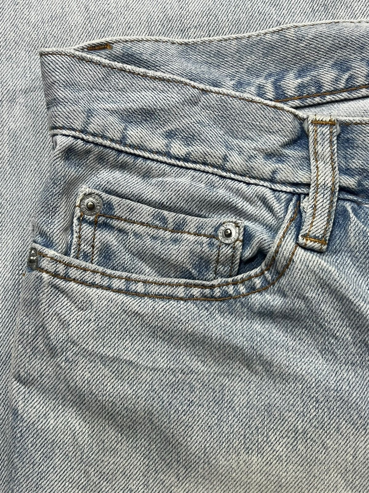 Issey Miyake Sunaokuwahara By Isey Miyaki Japan Buckle Back - Distressed Size US 30 / EU 46 - 8 Thumbnail