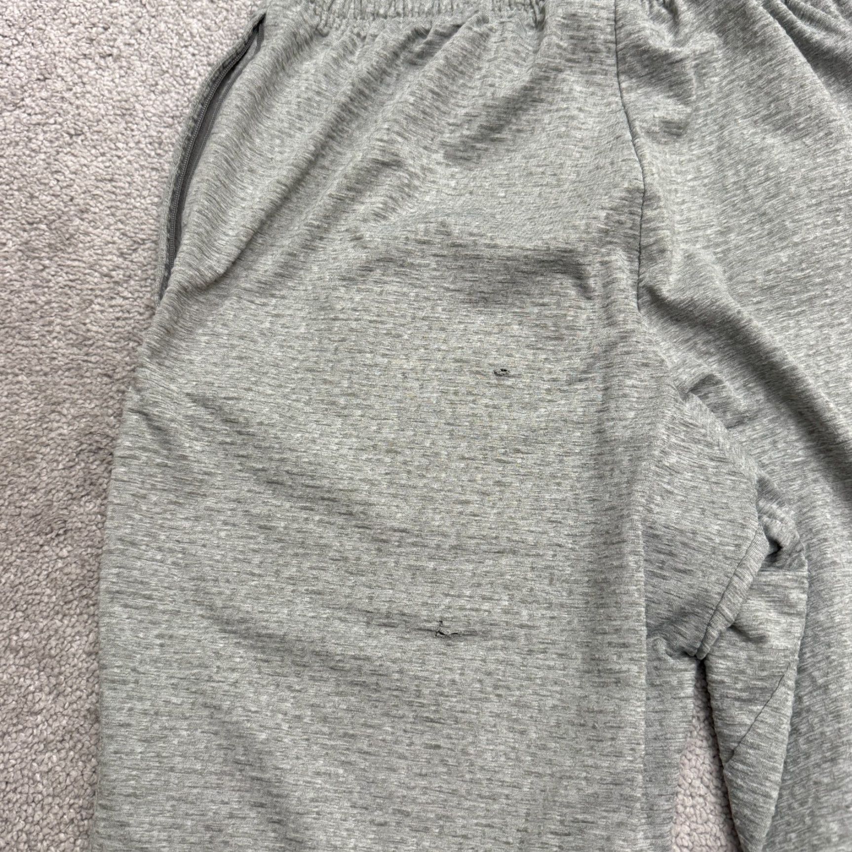 Adidas Adidas Squad ID Colorblock Jogger Pants Mens Medium Gray Black Zip Pocket Active Size US 31 - 5 Thumbnail