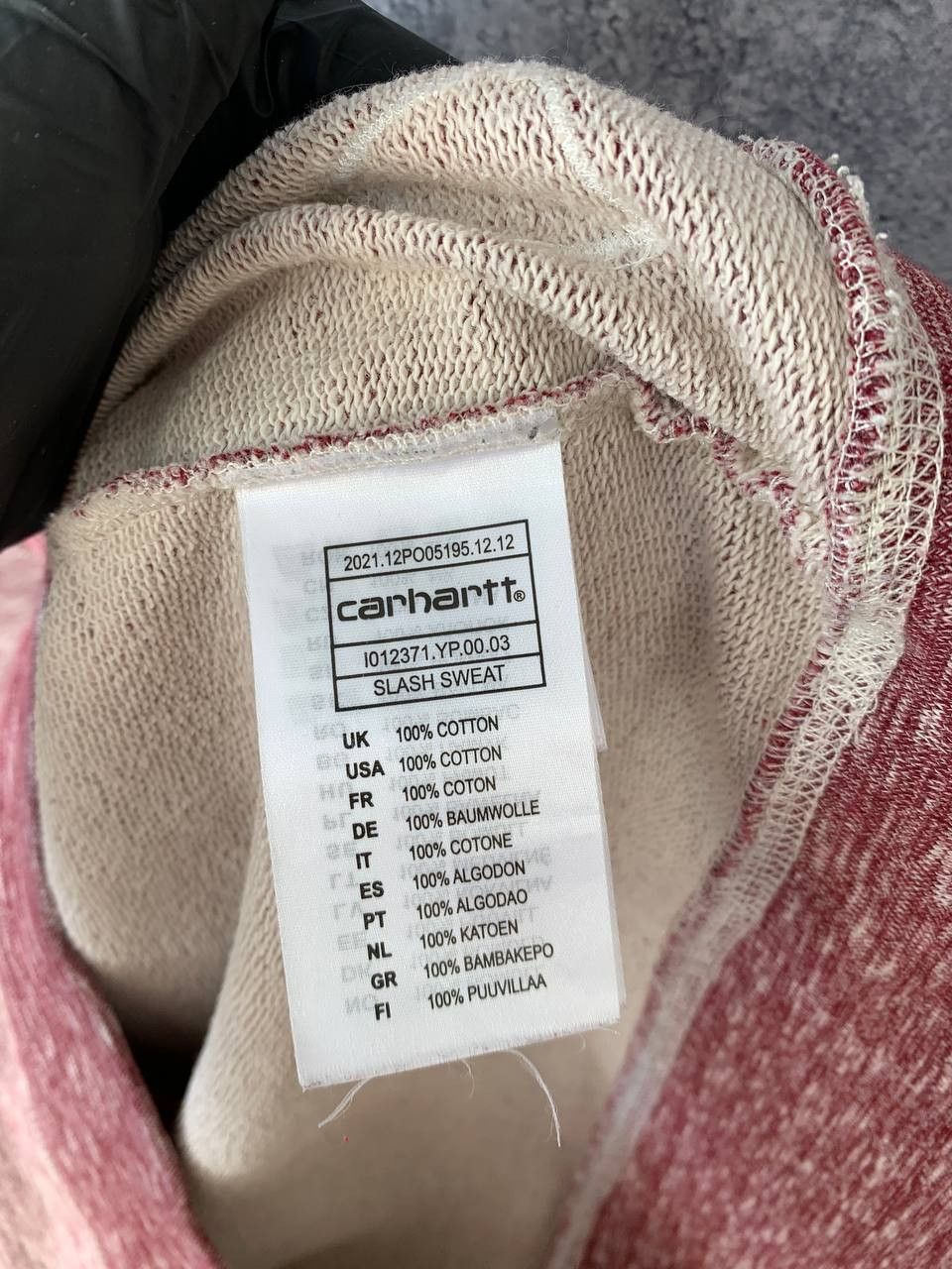 Carhartt Carhartt Slash Sweat Sweatshirt Jumper Pullover Size US L / EU 52-54 / 3 - 12 Thumbnail