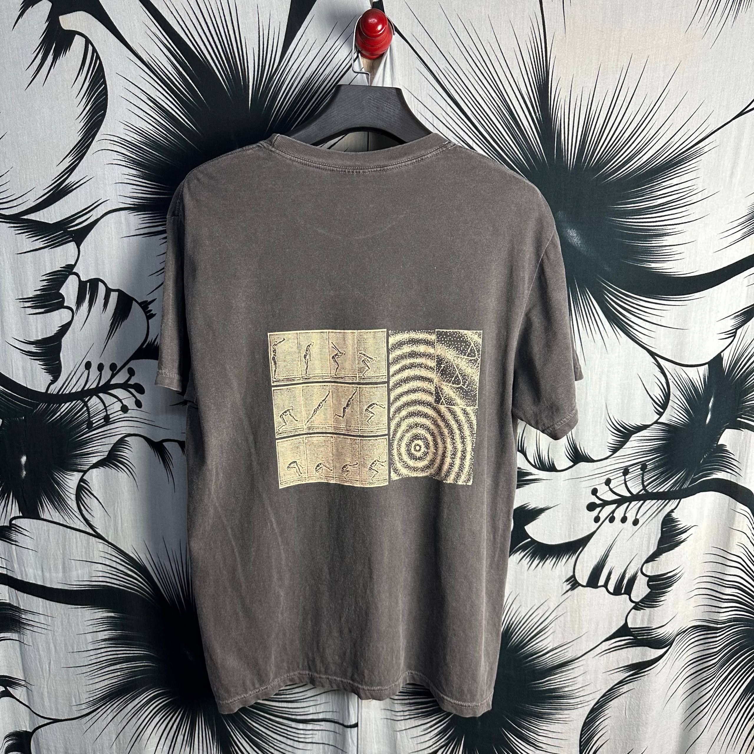 Vintage Vintage Element Art Charcoal Washed T-Shirt Size US L / EU 52-54 / 3 - 2 Thumbnail