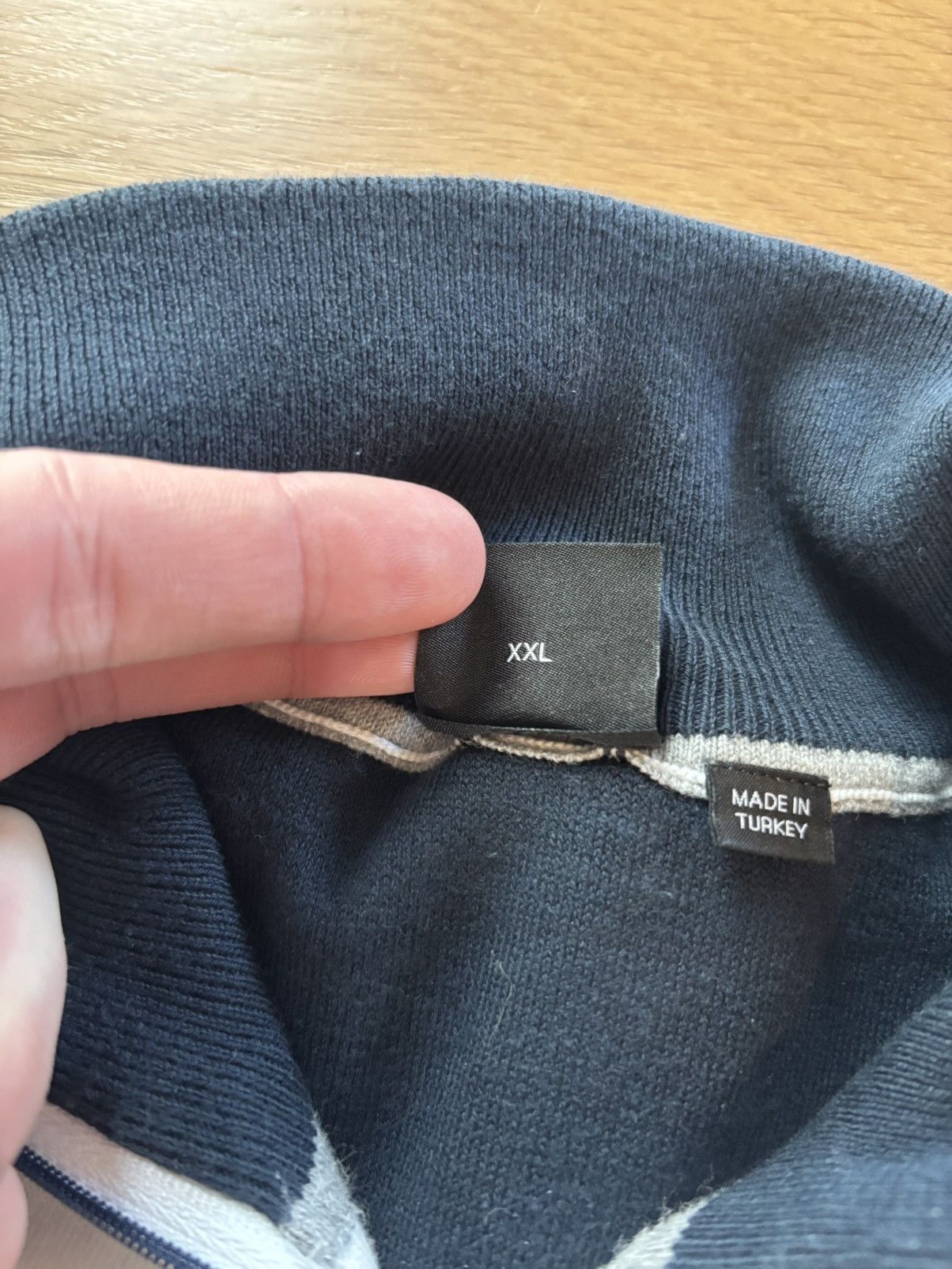 Hugo Boss Hugo Boss Sweater Quarter Zip Size US XXL / EU 58 / 5 - 5 Thumbnail