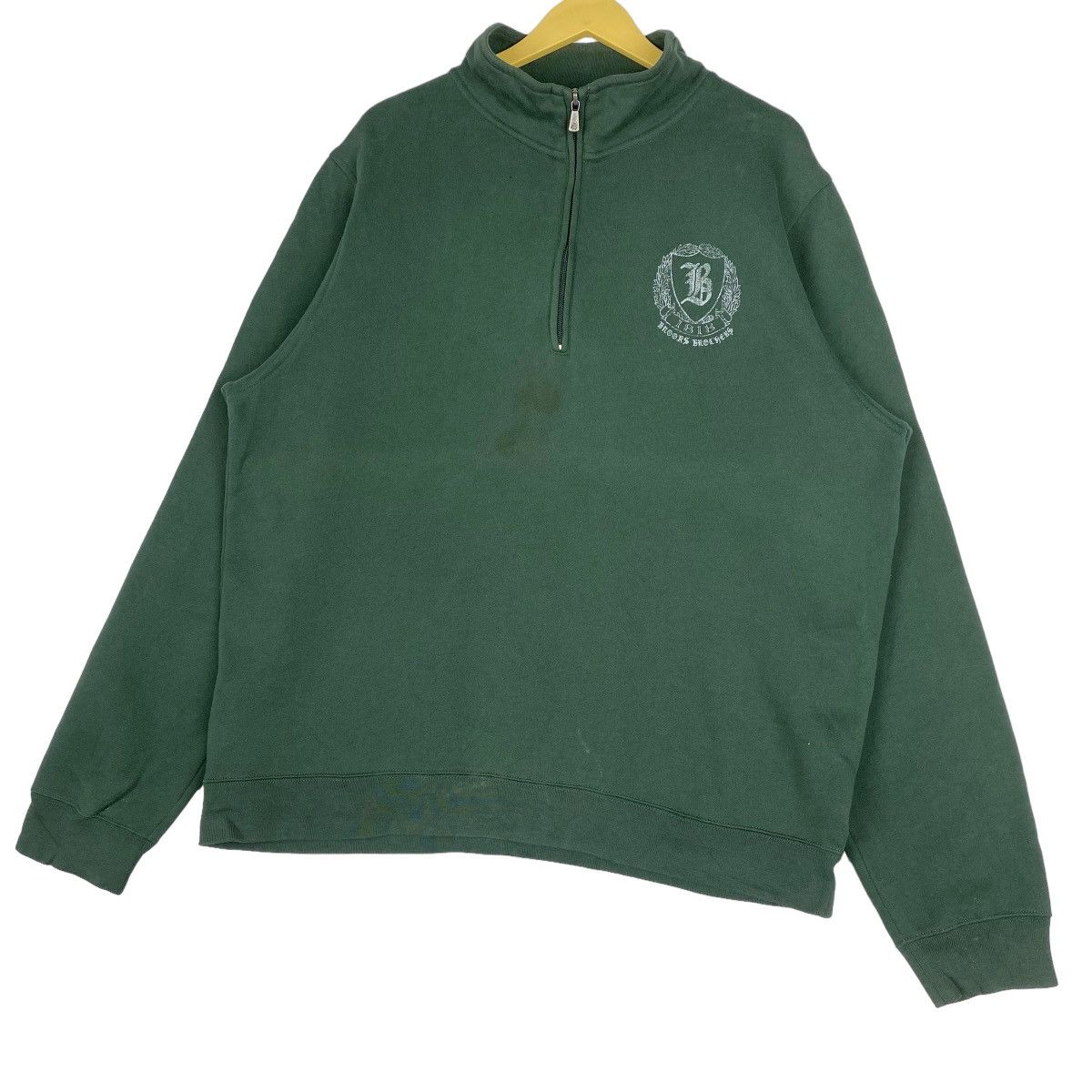 Brooks Brothers Brooks Brothers Sweatshirt Half Zip Pullover Jumper Size US L / EU 52-54 / 3 - 3 Thumbnail