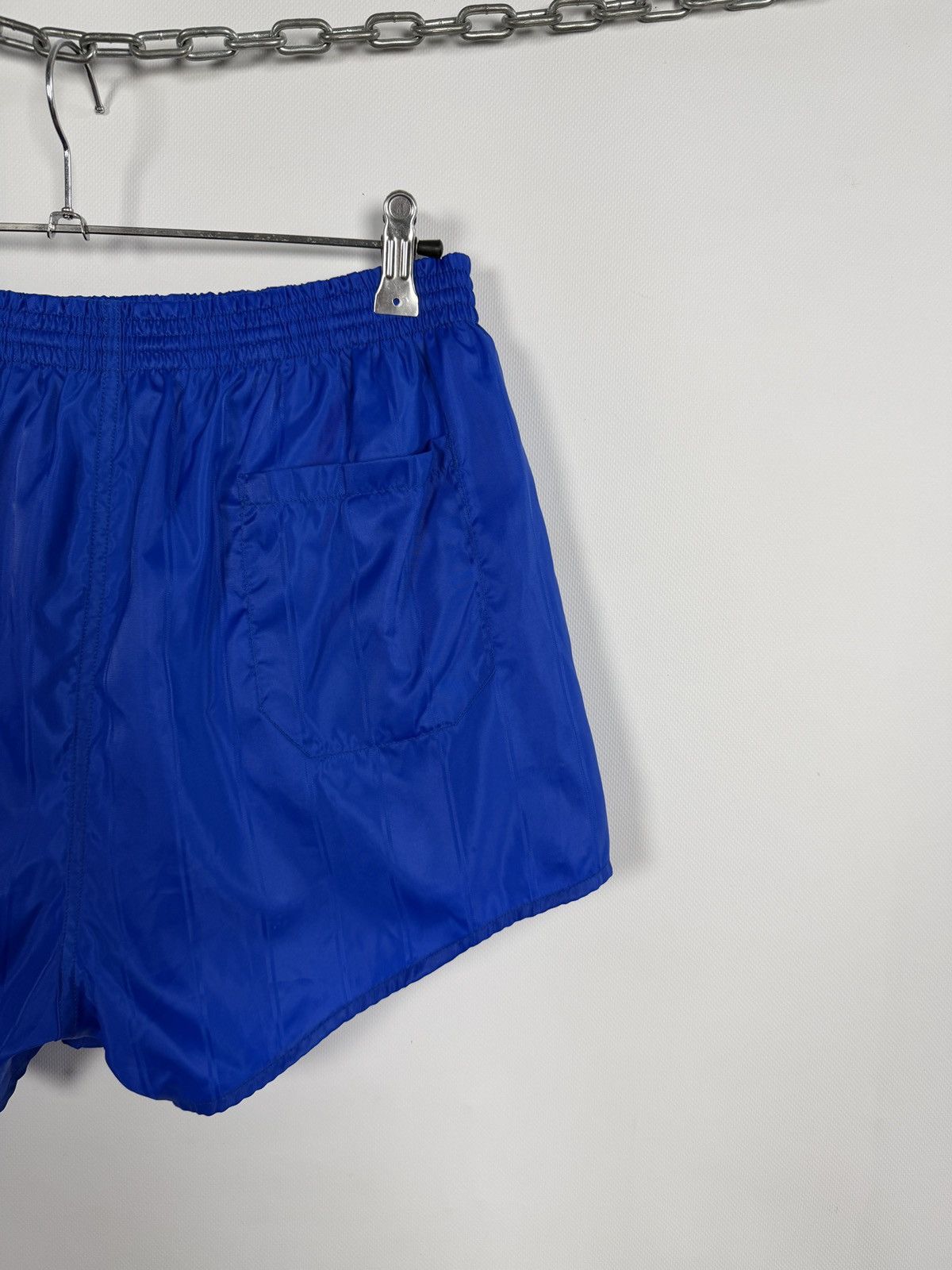 Erima Vintage 90s Erima Nylon Running Athletic Shorts Blue Size 6 Size US 38 / EU 54 - 10 Thumbnail
