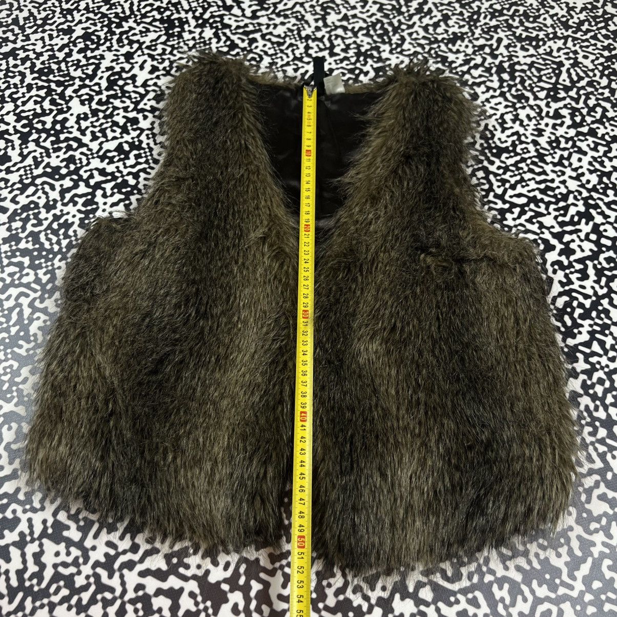 Japanese Brand Vintage Y2K Japanese Fur Style Sexy Vest Retro 90s Size S / US 4 / IT 40 - 10 Thumbnail