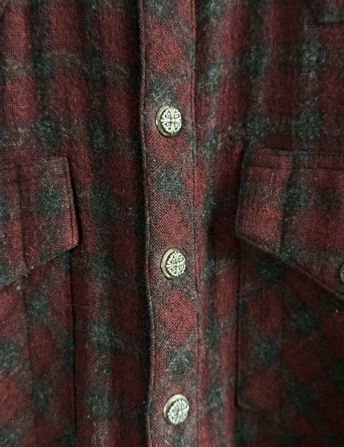 Chrome Hearts Chrome hearts wool shirt Size US M / EU 48-50 / 2 - 4 Thumbnail