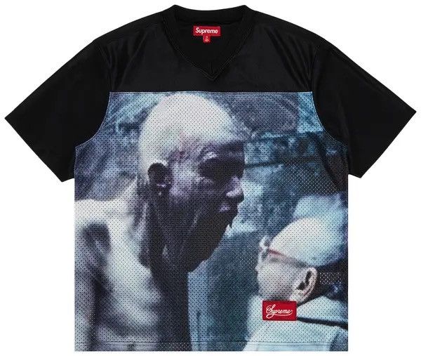 Supreme Supreme x Aphex Twin Football Jersey 'Black' Size US S / EU 44-46 / 1 - 1 Thumbnail