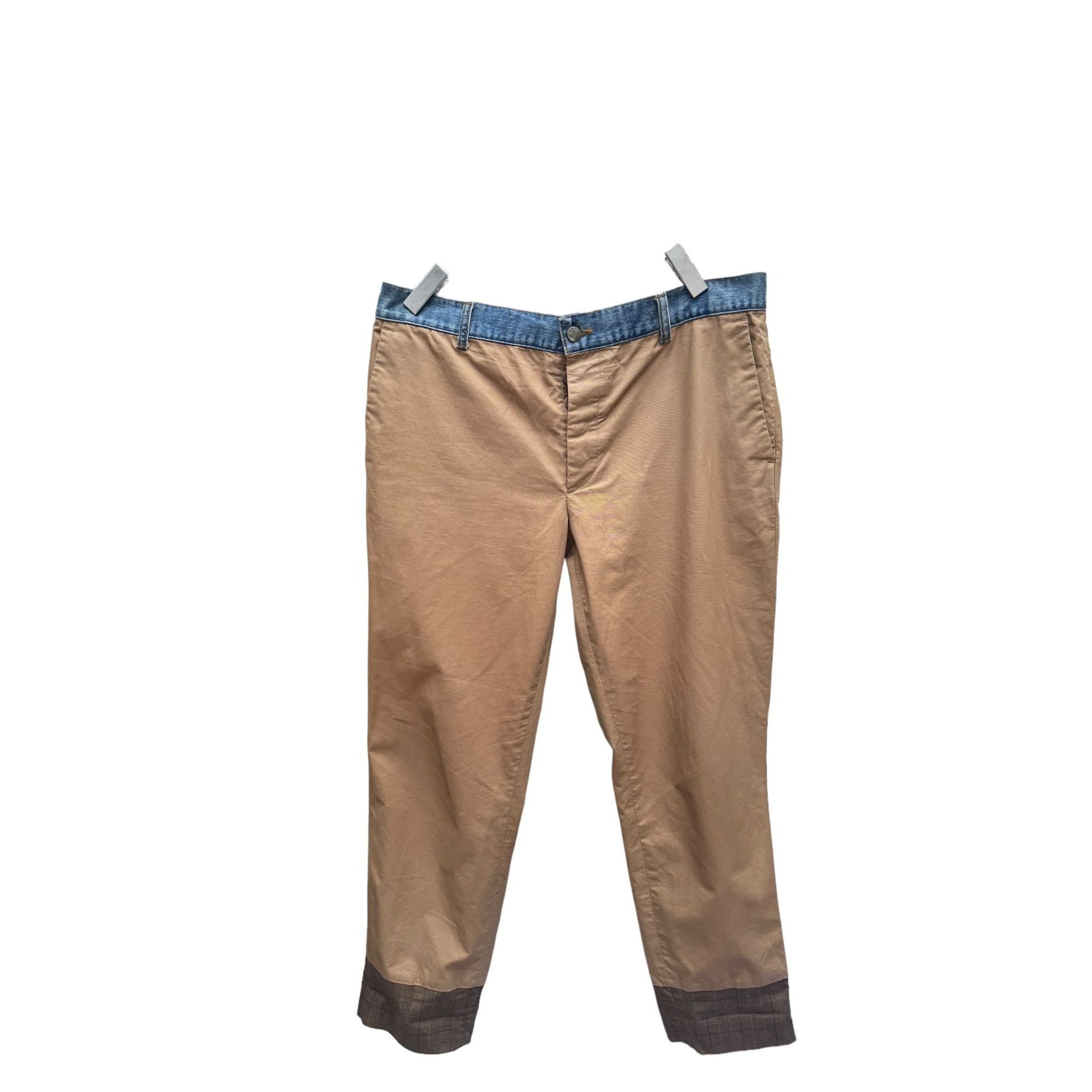 H&M × Maison Margiela Beige Fusion Pants Size US 34 / EU 50 - 1 Thumbnail