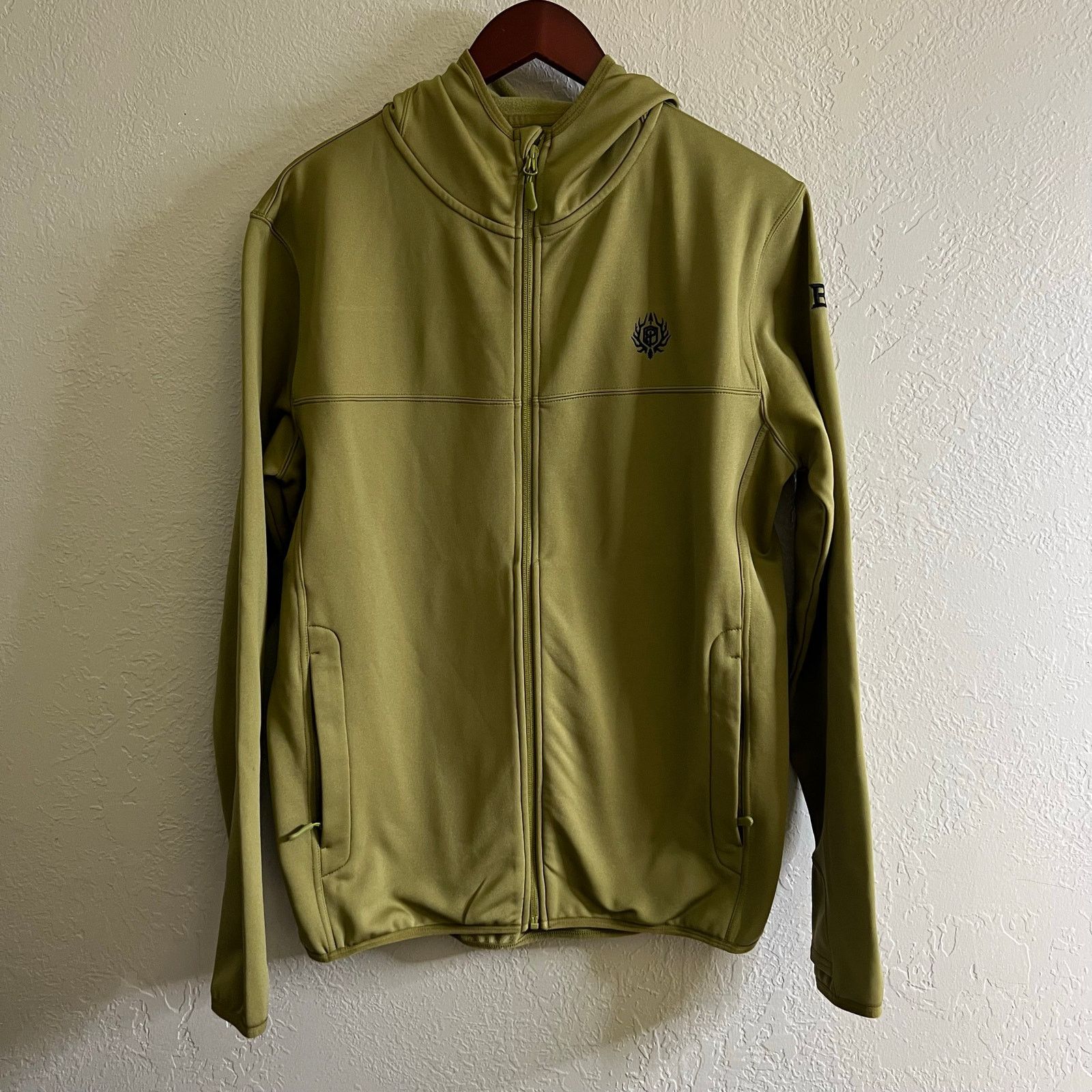 Vintage Born Primitive Hoodie Jacket Green Full Zip Performance M Size US M / EU 48-50 / 2 - 11 Thumbnail